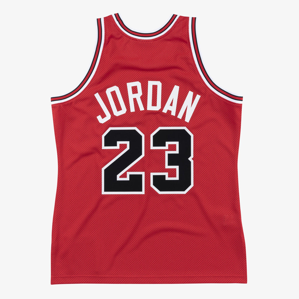 Chicago Bulls Mitchell & Ness Authentic Jersey Michael Jordan 1984-85 NBA Team Jersey Basketball Fan Apparel