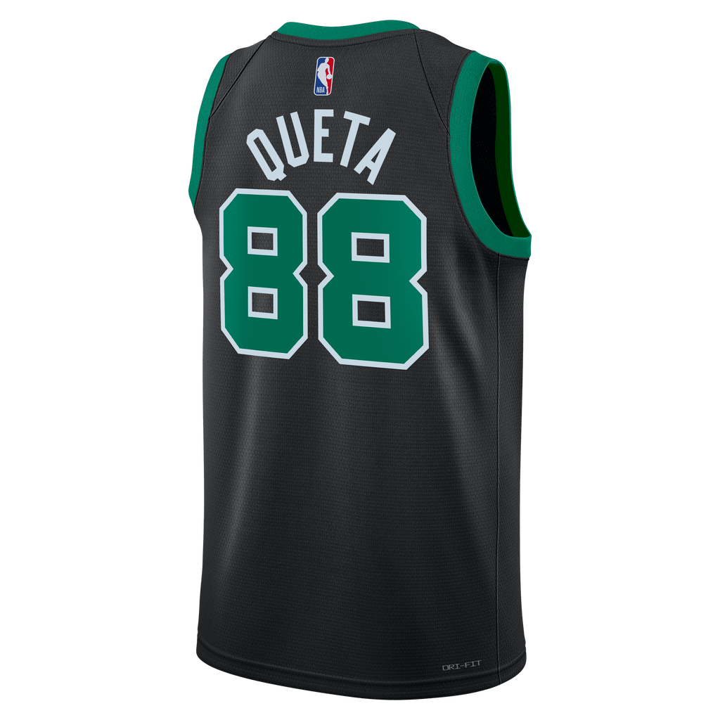 Boston Celtics Jordan Brand Statement Edition Swingman Jersey - Black - Neemias Queta - Unisex NBA Team Jersey Basketball Fan Apparel