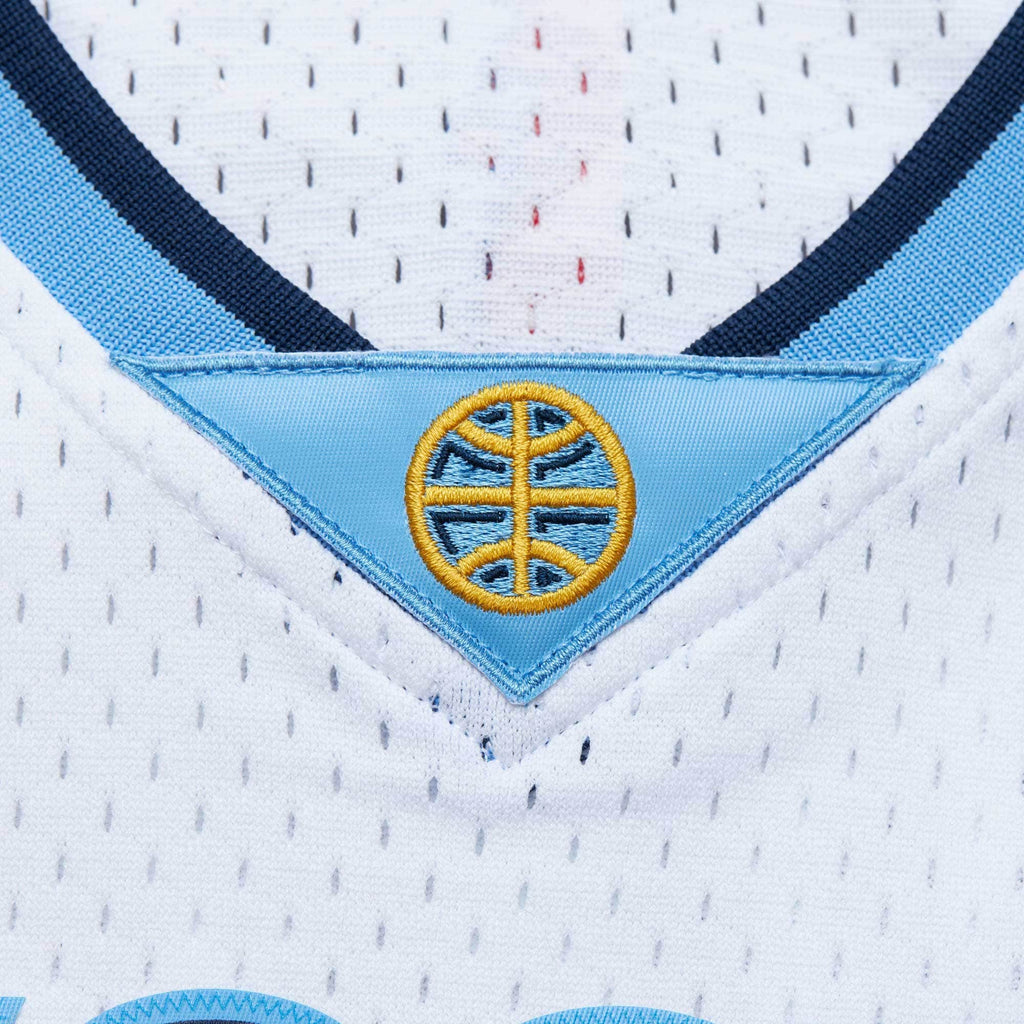 Denver Nuggets Mitchell & Ness Nikola Jokic 2016/17 Throwback Swingman Jersey - White - Men's NBA Team Jersey Basketball Fan Apparel