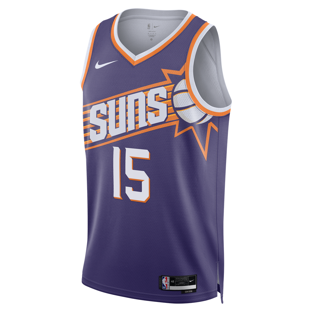 Phoenix Suns Nike Icon Edition Swingman Jersey - Purple - Devin Booker - Unisex NBA Team Jersey Basketball Fan Apparel