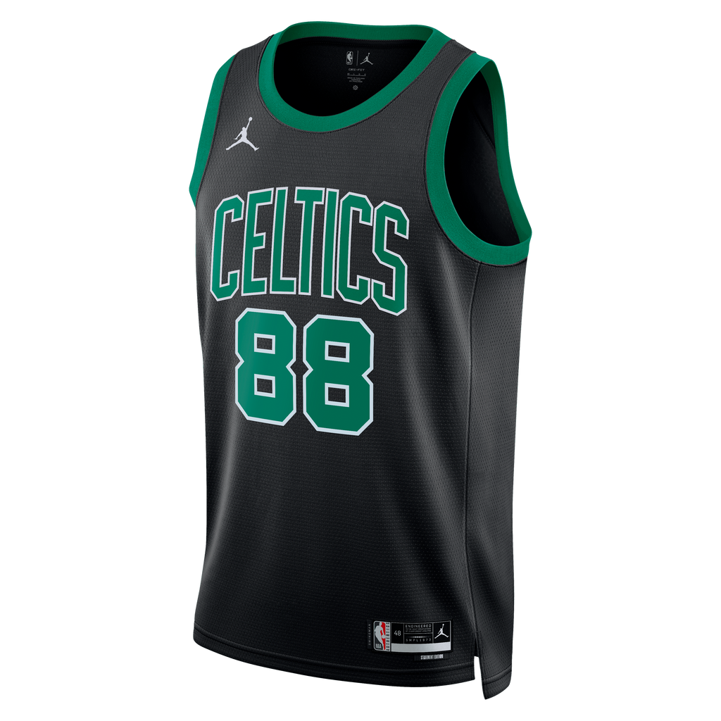 Boston Celtics Jordan Brand Statement Edition Swingman Jersey - Black - Neemias Queta - Unisex NBA Team Jersey Basketball Fan Apparel