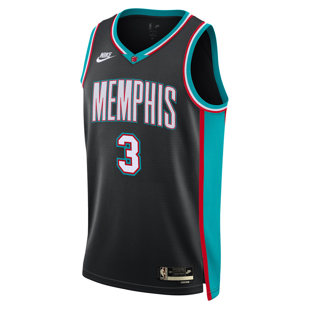 Memphis Grizzlies Nike Classic Edition Jersey - Black - Kentavious Caldwell-Pope - Unisex NBA Team Jersey Basketball Fan Apparel