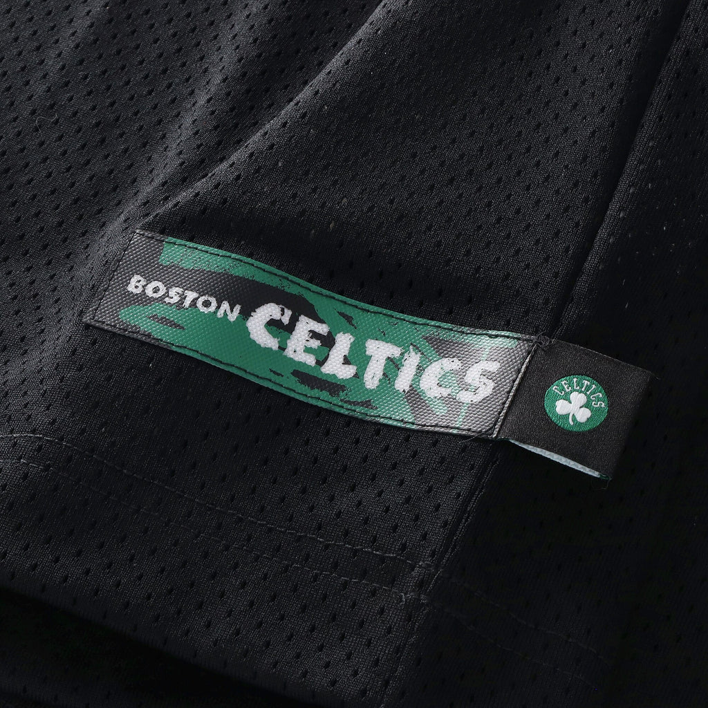 Boston Celtics Nike Courtside Football Jersey - Black - Men's NBA Team Jersey Basketball Fan Apparel