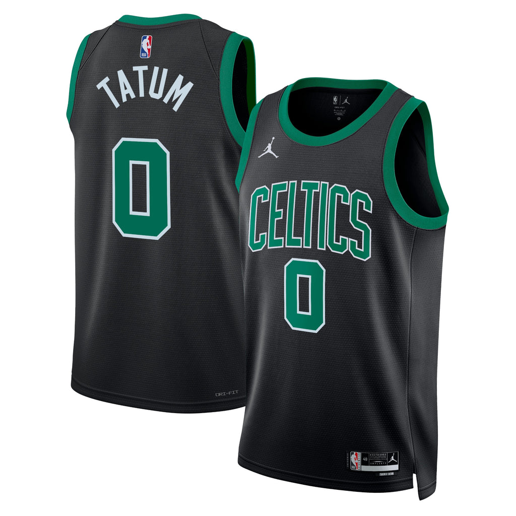 Boston Celtics Jordan Brand Statement Edition Swingman Jersey - Black - Jayson Tatum - Unisex NBA Team Jersey Basketball Fan Apparel