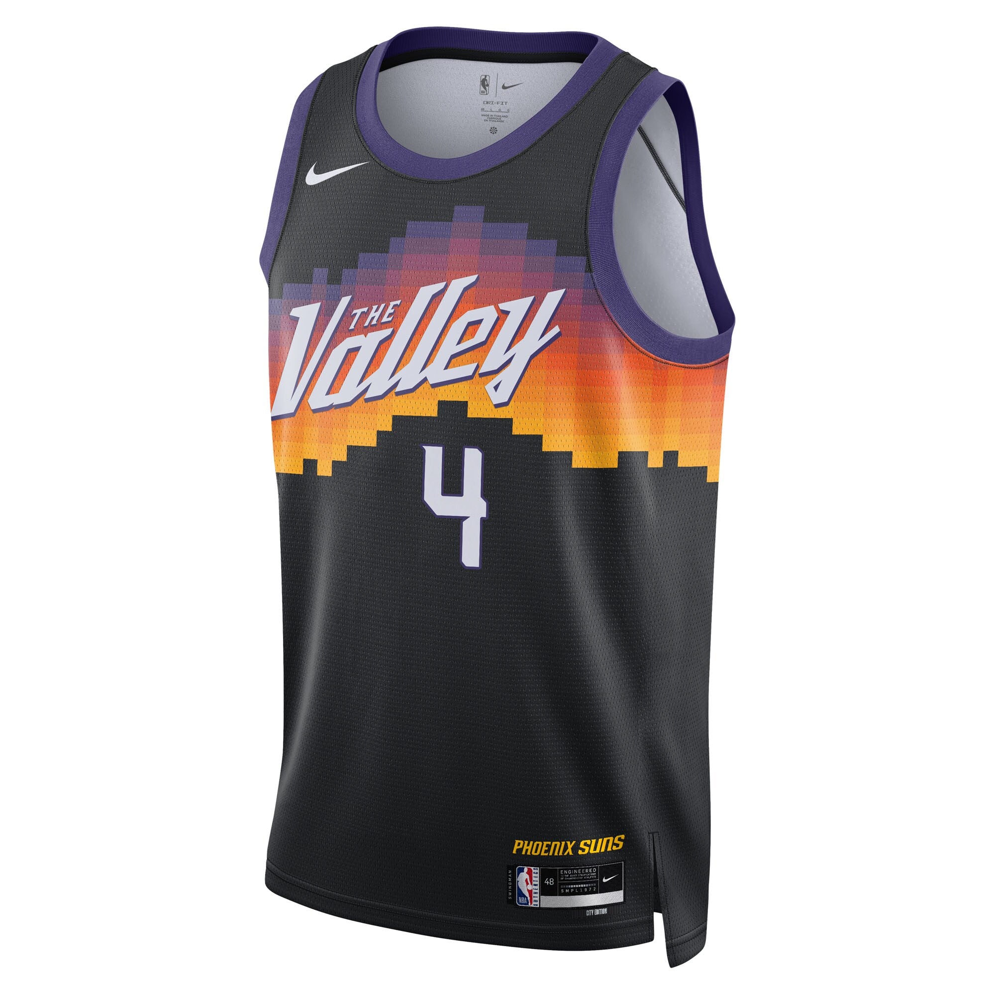 Phoenix Suns Nike 2025/26 City Edition Swingman Jersey - Black - Jalen Green - Unisex NBA Team Jersey Basketball Fan Apparel