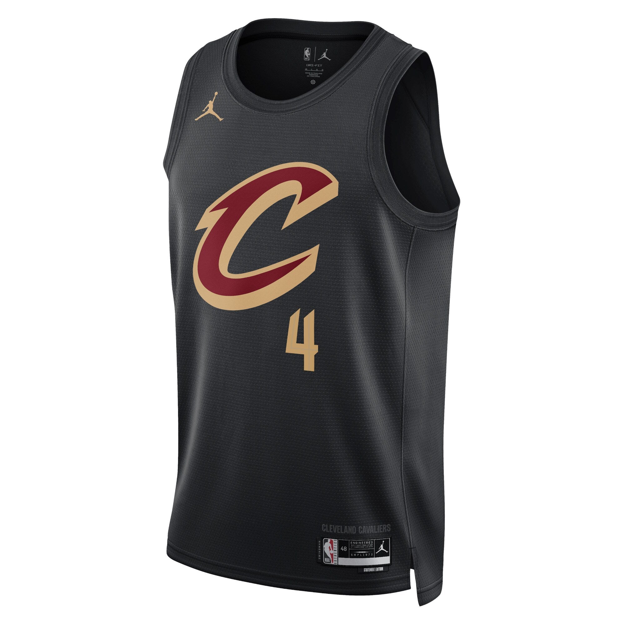 Cleveland Cavaliers Jordan Statement Edition Swingman Jersey - Black - Evan Mobley - Unisex NBA Team Jersey Basketball Fan Apparel