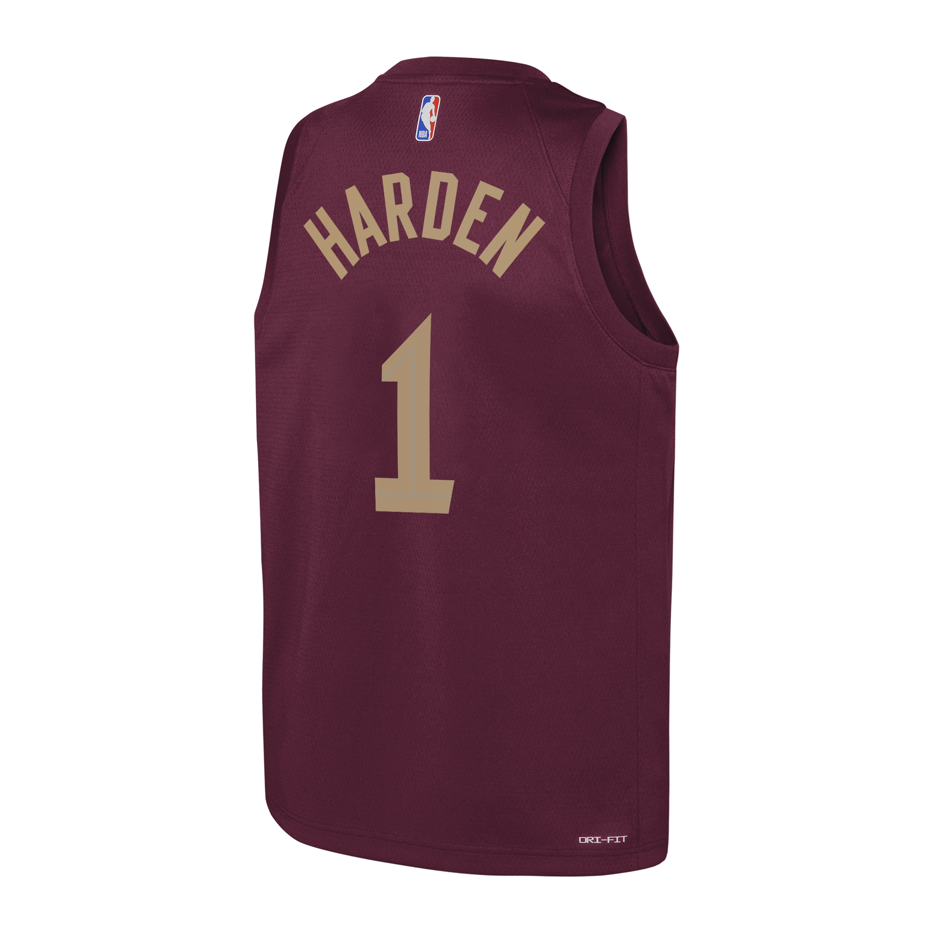 Cleveland Cavaliers Nike Icon Edition Swingman Jersey - Wine - James Harden - Youth NBA Team Jersey Basketball Fan Apparel