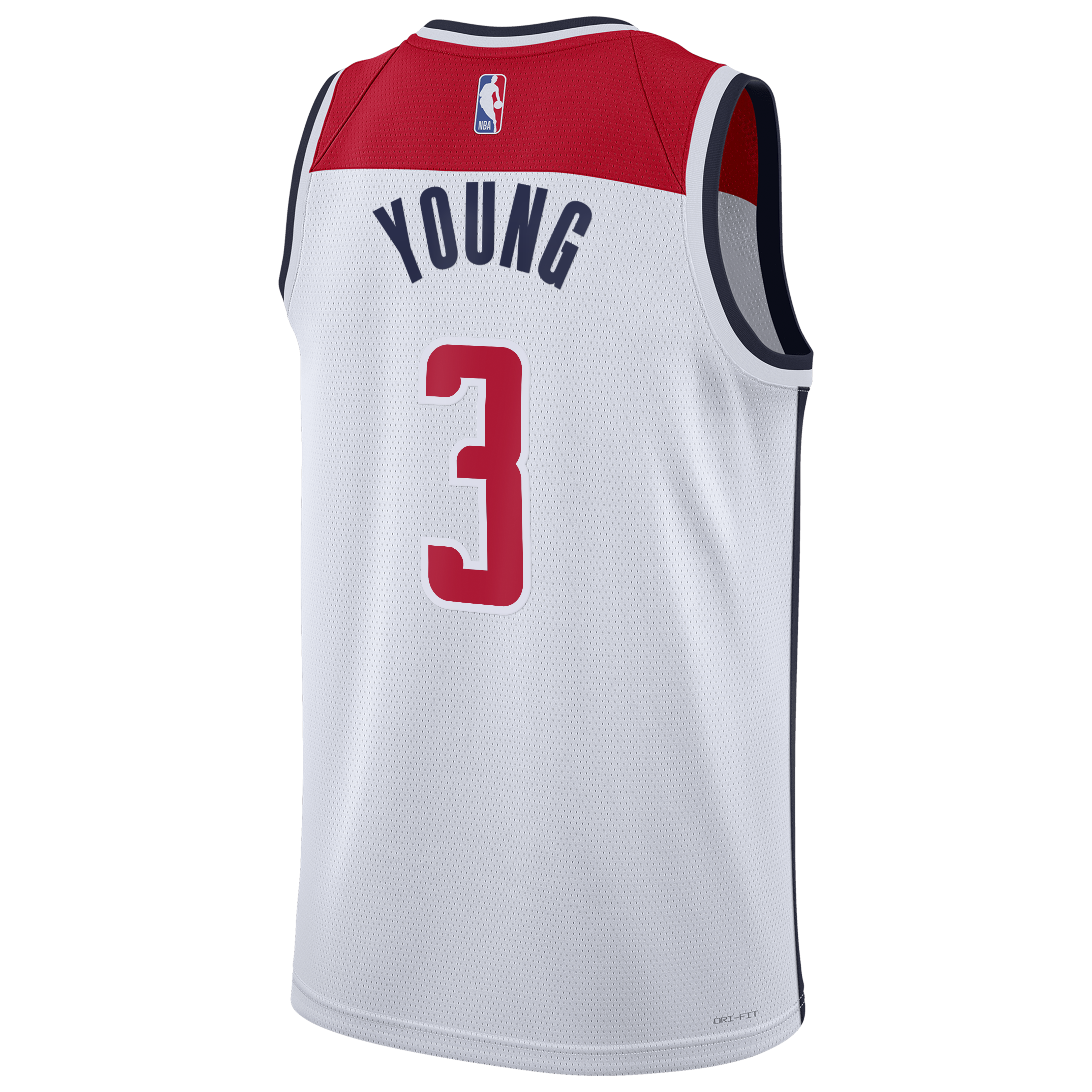 Washington Wizards Nike Association Edition Swingman Jersey - White - Trae Young - Unisex NBA Team Jersey Basketball Fan Apparel