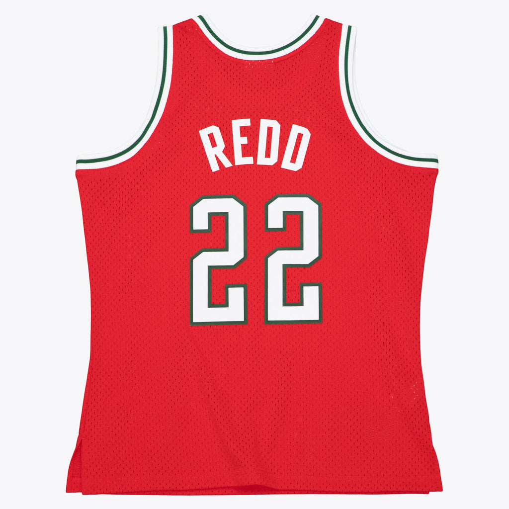 Milwaukee Bucks Mitchell & Ness Swingman Jersey Michael Redd 2008-09 NBA Team Jersey Basketball Fan Apparel