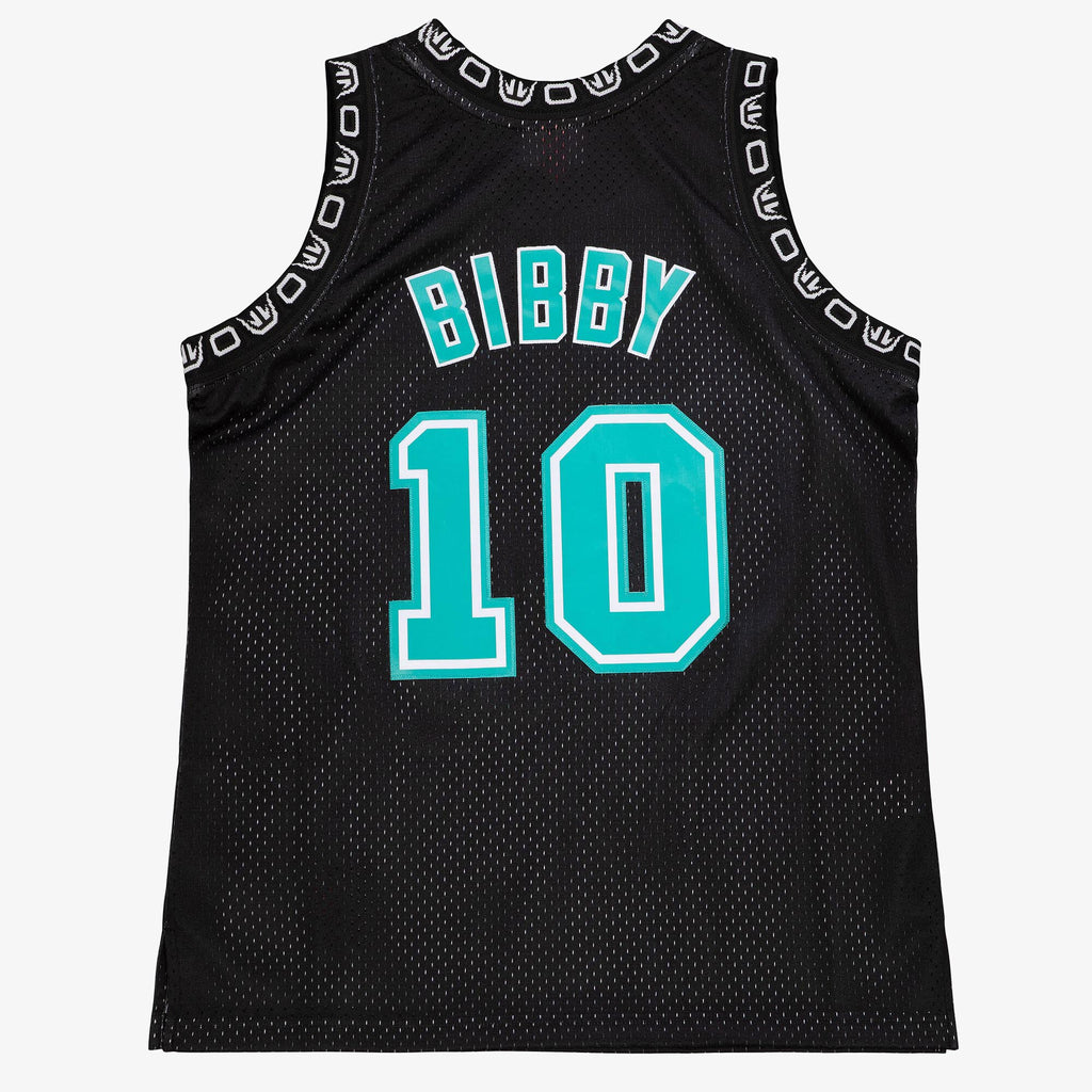 Vancouver Grizzlies Mitchell & Ness Mike Bibby 1998 Team Color Swingman Jersey - Black NBA Team Jersey Basketball Fan Apparel