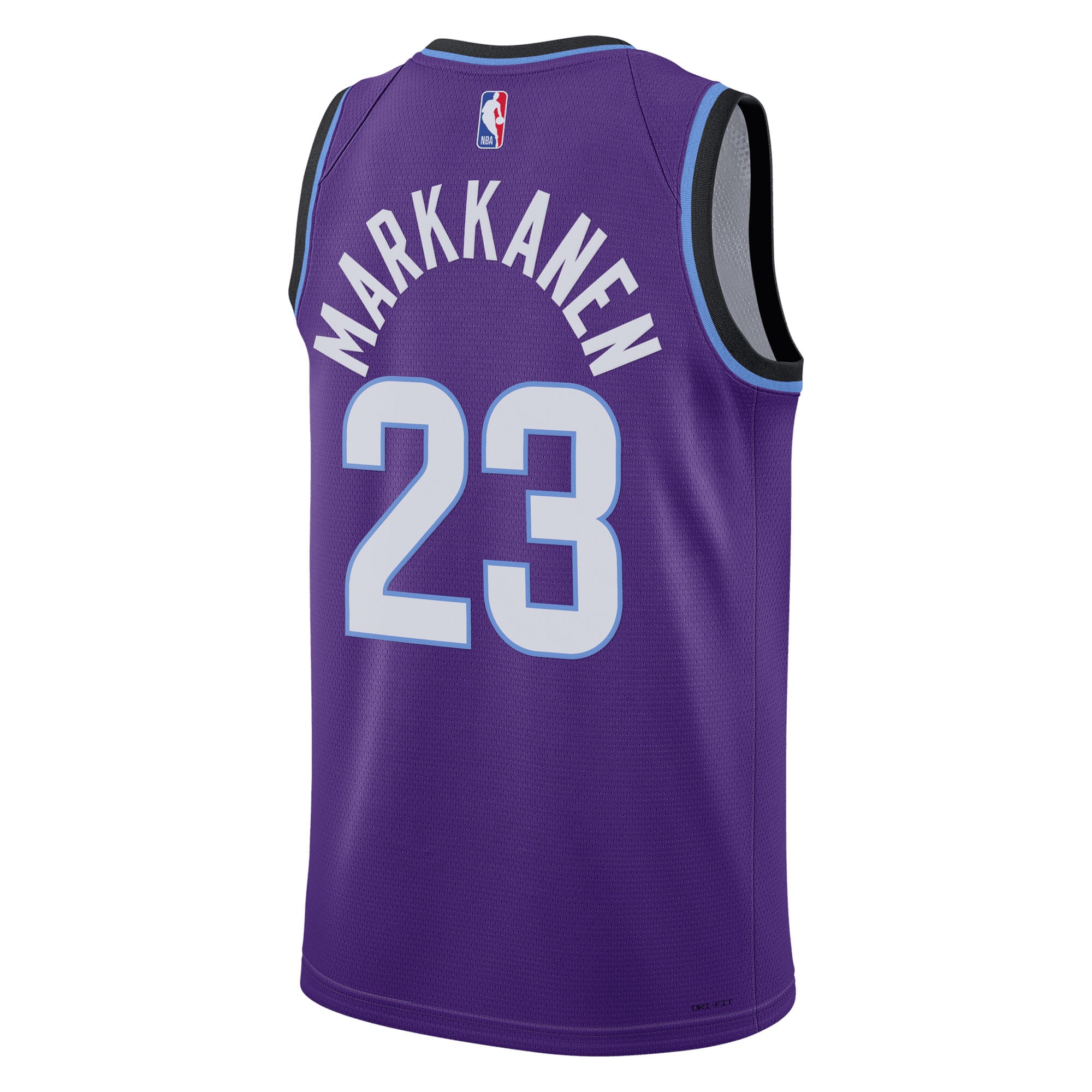 Utah Jazz Nike Replica Icon Edition Swingman Jersey - Purple - Lauri Markkanen - Youth NBA Team Jersey Basketball Fan Apparel