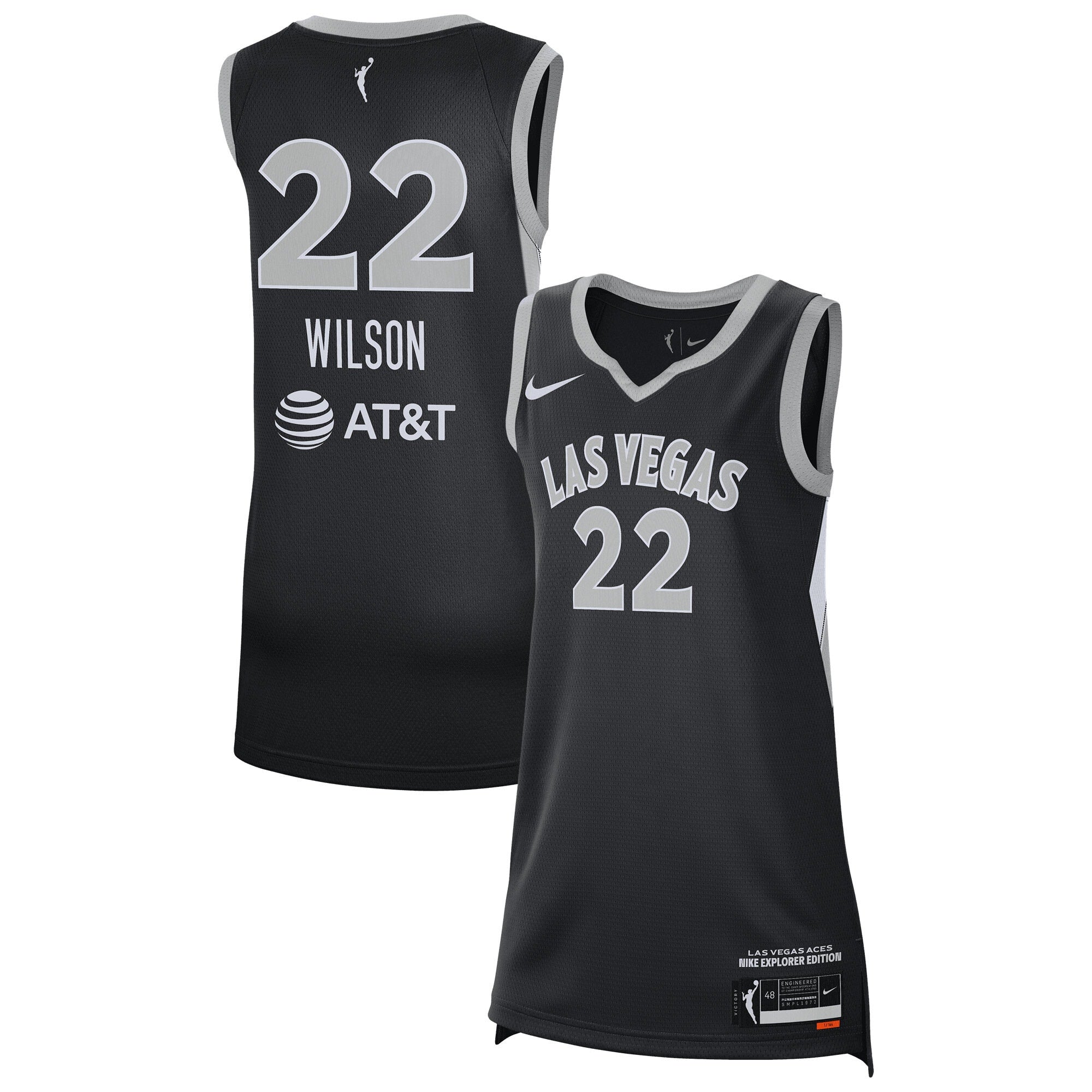WNBA Gear Nike Jersey - A'Ja Wilson - Unisex NBA Team Jersey Basketball Fan Apparel