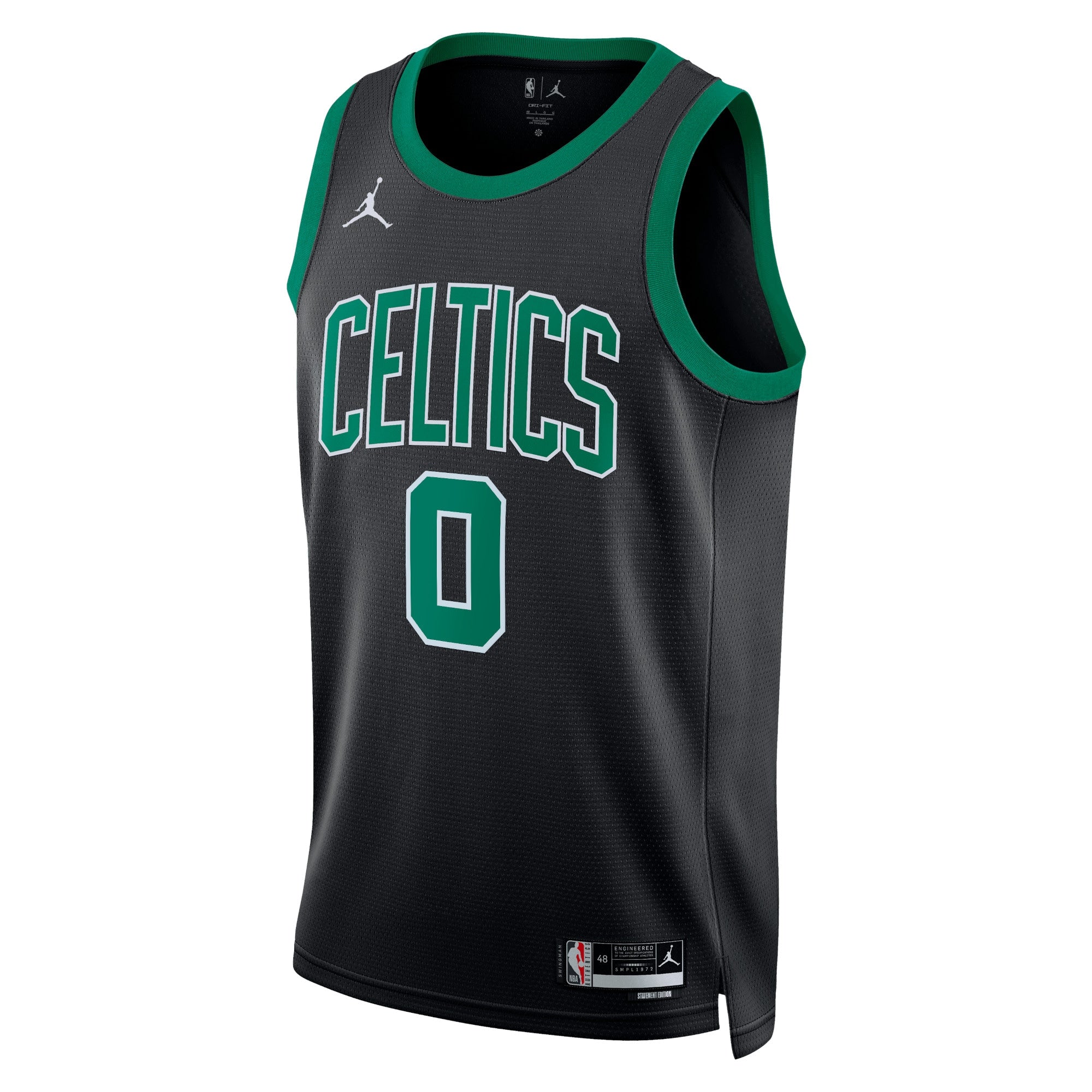Boston Celtics Jordan Brand Statement Edition Swingman Jersey - Black - Jayson Tatum - Unisex NBA Team Jersey Basketball Fan Apparel