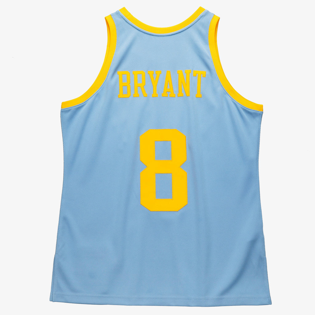 Los Angeles Lakers Mitchell & Ness Kobe Bryant 2001/02 Hardwood Classics Authentic Player Jersey - Powder Blue - Men's NBA Team Jersey Basketball Fan