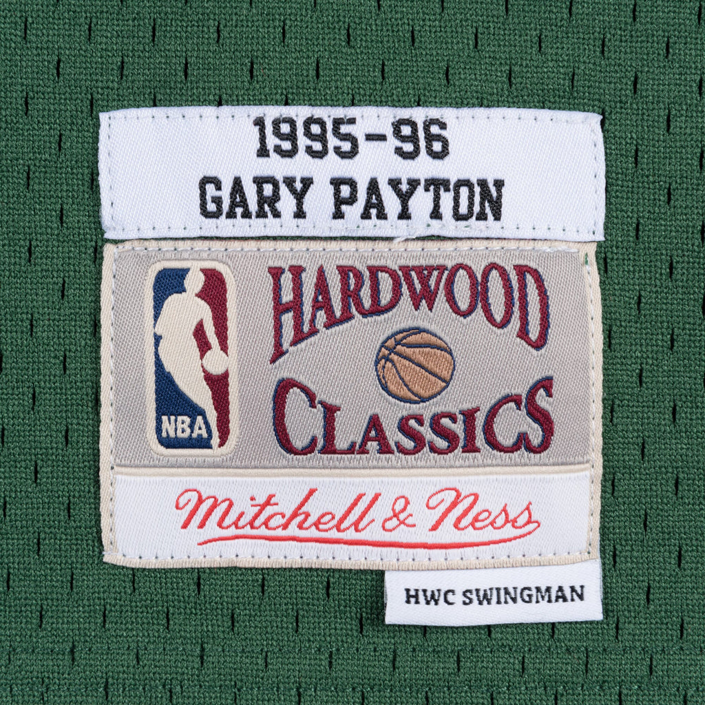 Seattle SuperSonics Mitchell & Ness Swingman Jersey Road Gary Payton 1995-96 NBA Team Jersey Basketball Fan Apparel
