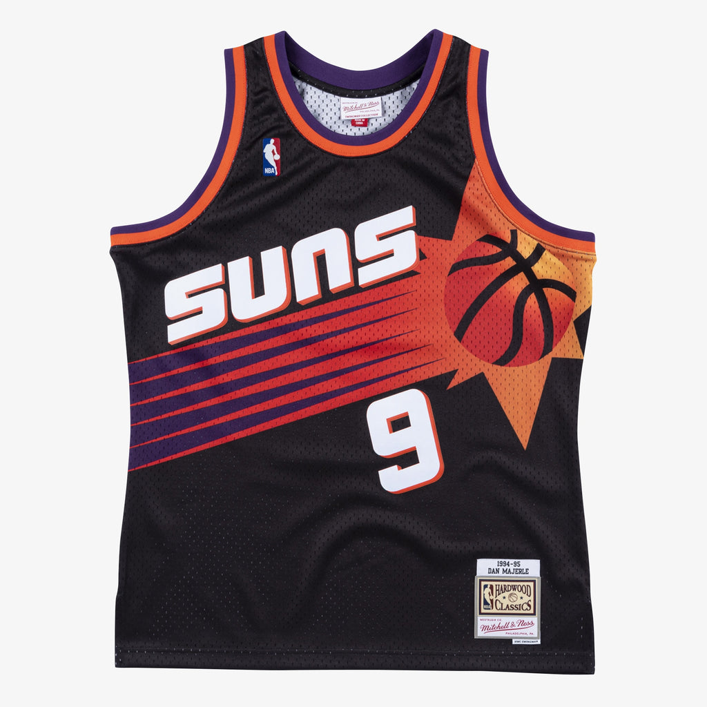 Phoenix Suns Mitchell & Ness Dan Majerle 1994 Swingman Alt Road Authentic Jersey - Black NBA Team Jersey Basketball Fan Apparel