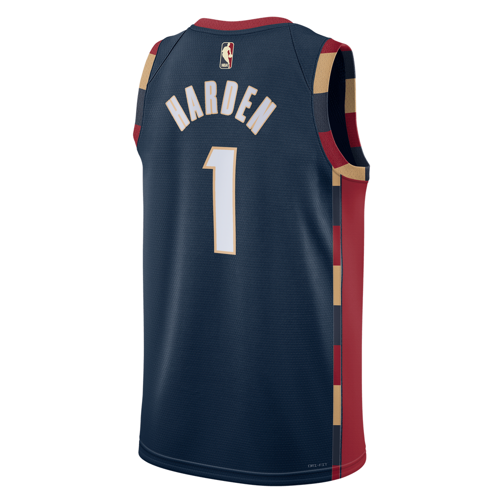 Cleveland Cavaliers Nike Classic Edition Swingman Jersey - Navy - James Harden - Unisex NBA Team Jersey Basketball Fan Apparel