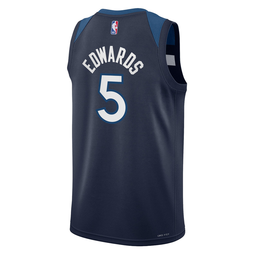 Minnesota Timberwolves Nike Icon Swingman Jersey - Anthony Edwards - Youth NBA Team Jersey Basketball Fan Apparel
