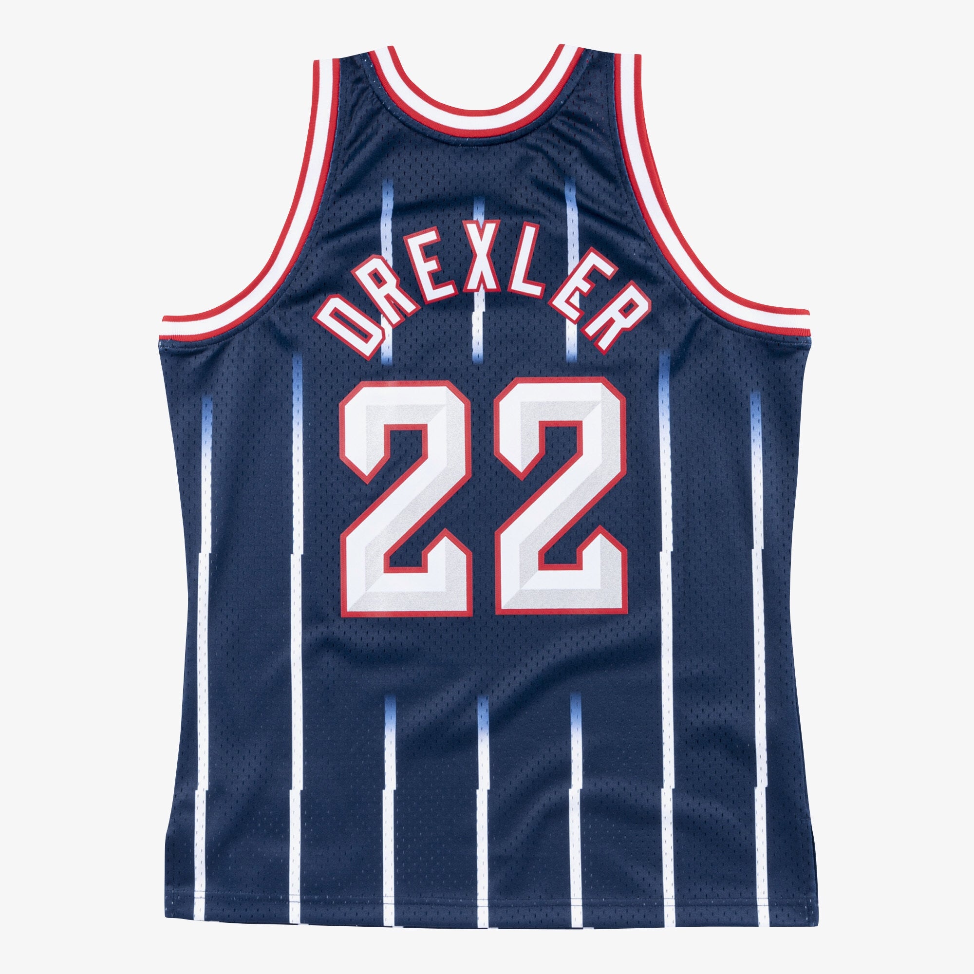 Houston Rockets Mitchell & Ness Swingman Jersey Road Clyde Drexler 1996-97 NBA Team Jersey Basketball Fan Apparel