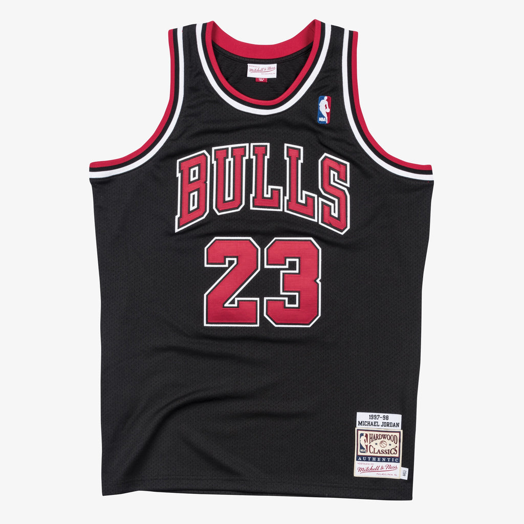 Chicago Bulls Mitchell & Ness Authentic Jersey Alternate Michael Jordan 1997-98 NBA Team Jersey Basketball Fan Apparel