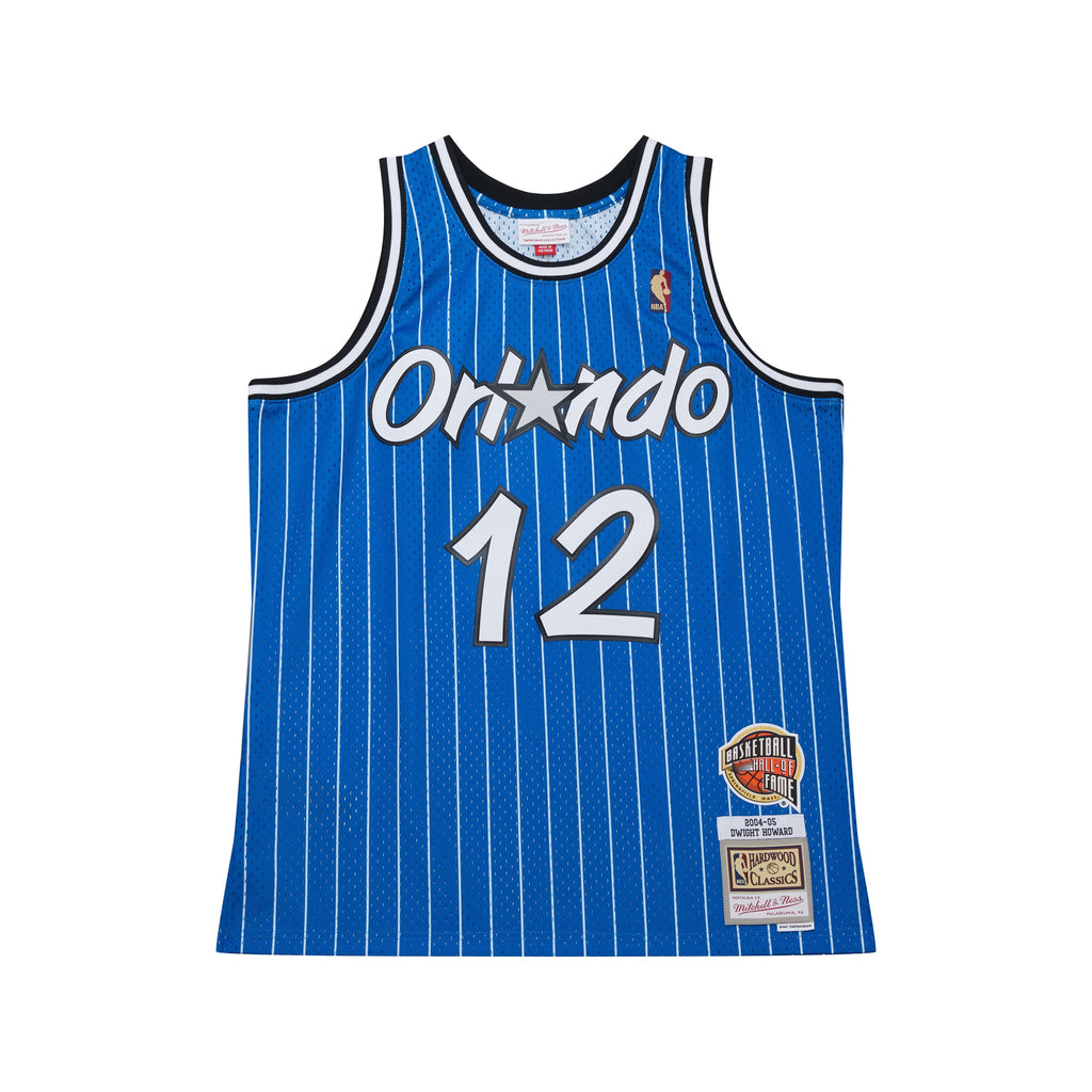 Orlando Magic Dwight Howard 2004/05 Hardwood Classics Hall of Fame Swingman Jersey - Blue - Men's NBA Team Jersey Basketball Fan Apparel