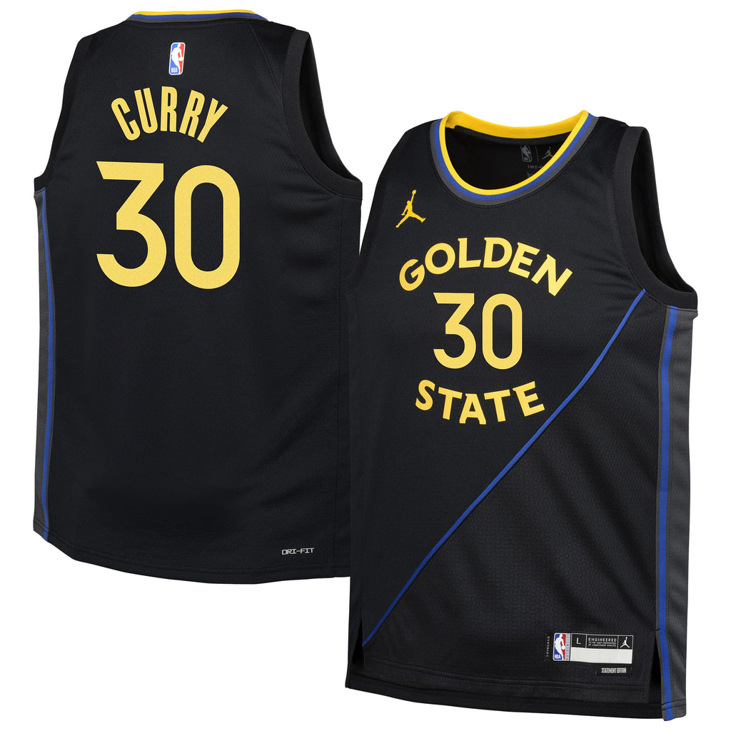 Golden State Warriors NBA Youth Statement Jersey 24 - Stephen Curry NBA Team Jersey Basketball Fan Apparel