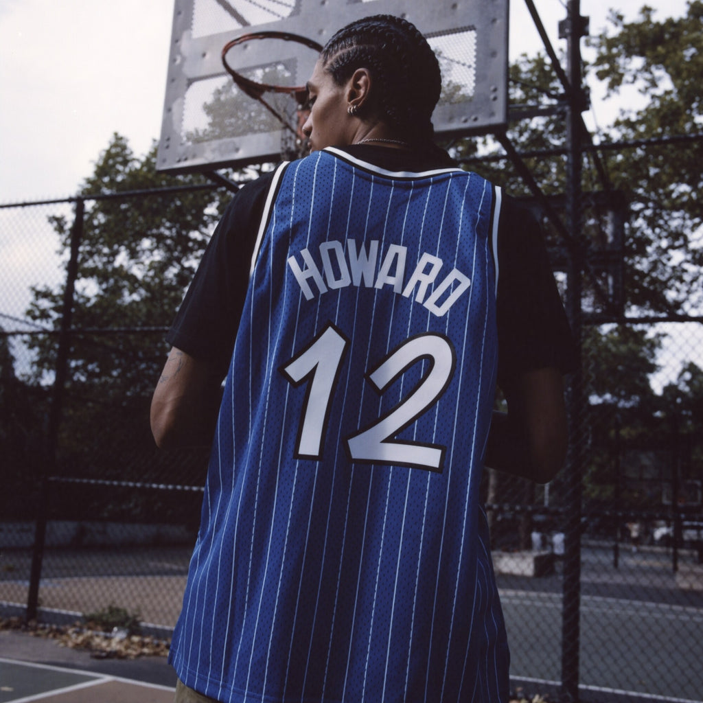 Orlando Magic Dwight Howard 2004/05 Hardwood Classics Hall of Fame Swingman Jersey - Blue - Men's NBA Team Jersey Basketball Fan Apparel