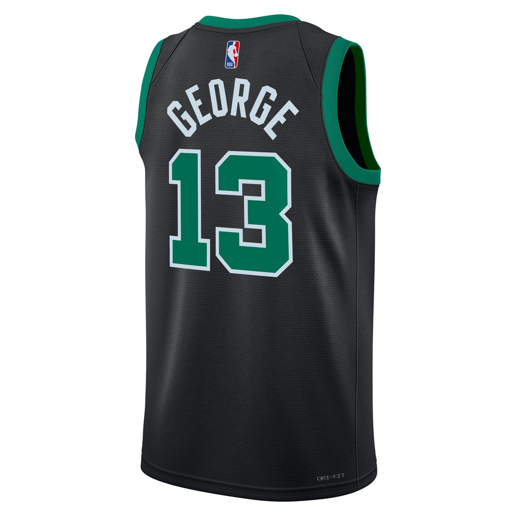 Boston Celtics Jordan Brand Statement Edition Swingman Jersey - Black - Paul George - Unisex NBA Team Jersey Basketball Fan Apparel