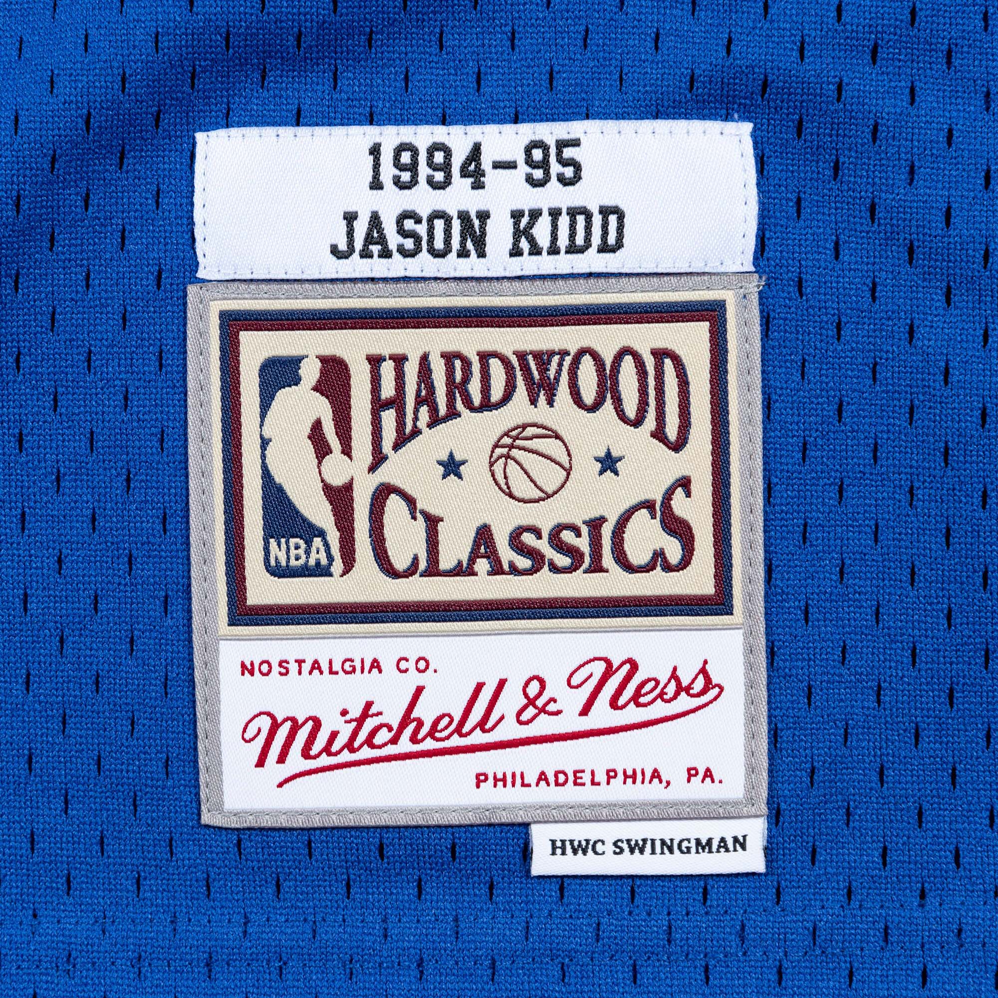 Dallas Mavericks Mitchell & Ness Hardwood Classics Road Jersey - Jason Kidd - Men's NBA Team Jersey Basketball Fan Apparel