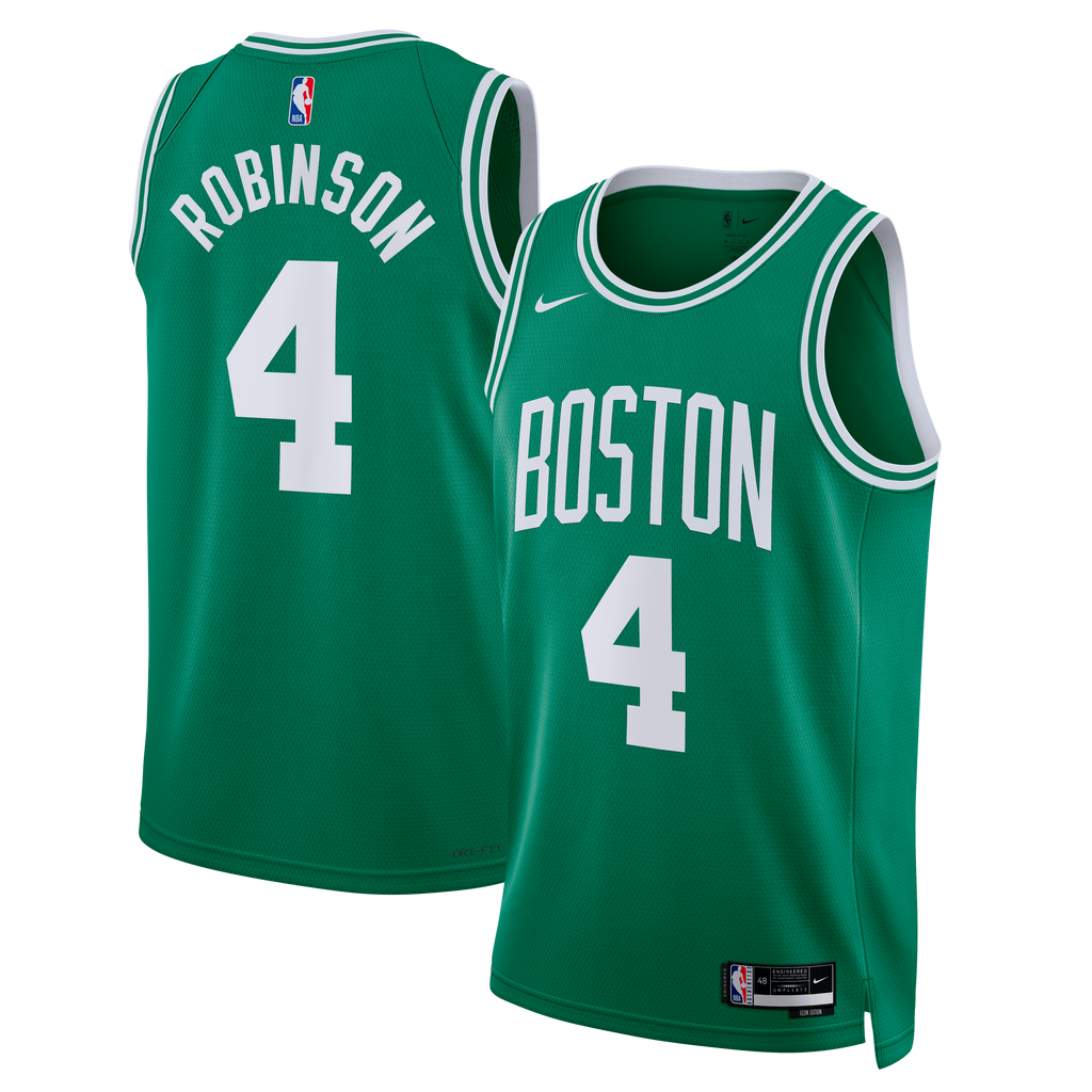 Boston Celtics Icon Edition Swingman Jersey - Kelly Green - Mitchell Robinson - Unisex NBA Team Jersey Basketball Fan Apparel