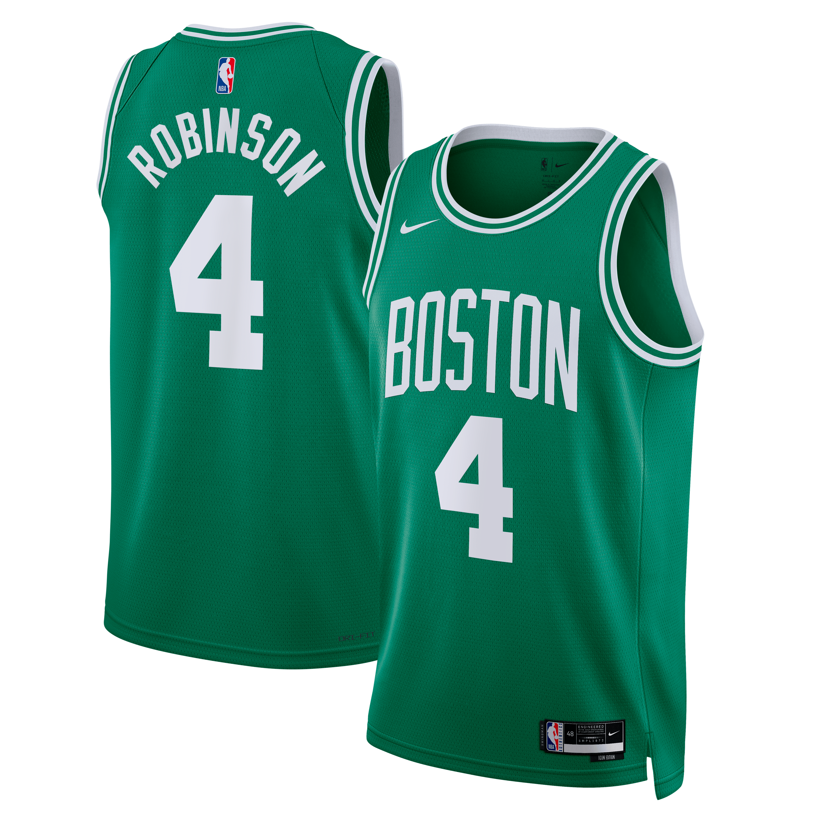 Boston Celtics Icon Edition Swingman Jersey - Kelly Green - Mitchell Robinson - Unisex NBA Team Jersey Basketball Fan Apparel