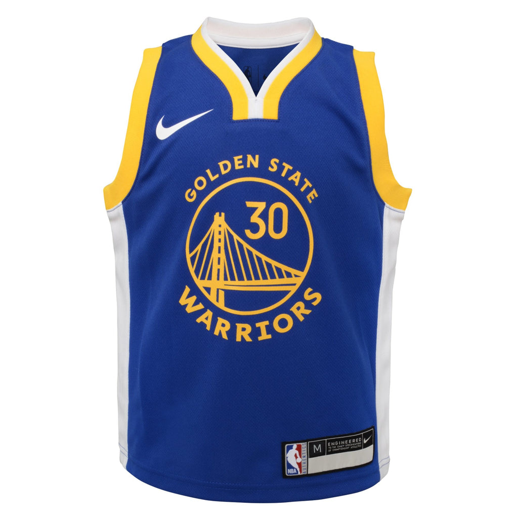 Golden State Warriors Replica Icon Jersey Box Set - Stephen Curry - Toddler NBA Team Jersey Basketball Fan Apparel