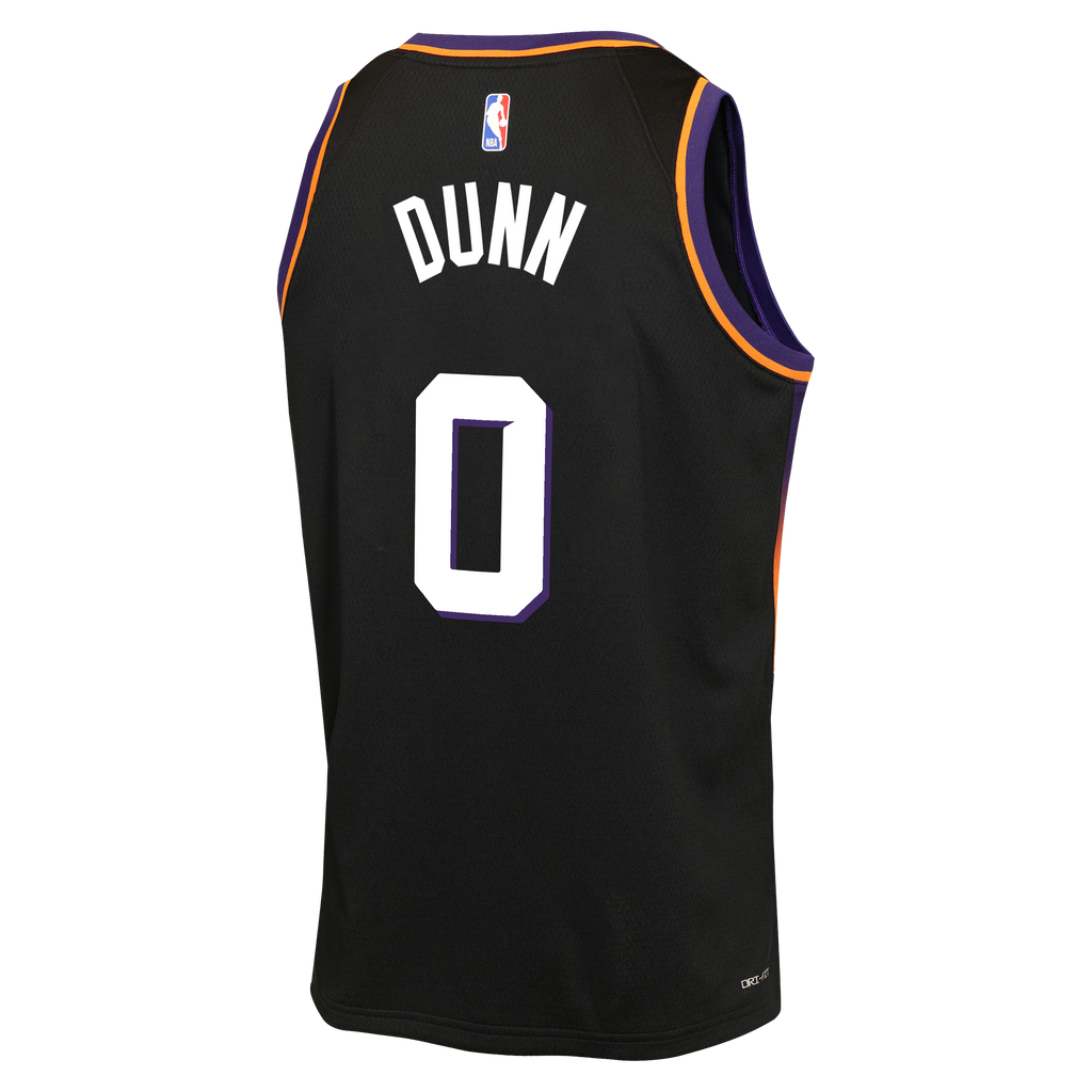 Phoenix Suns Jordan Brand Statement Edition Jersey - Black - Ryan Dunn - Youth NBA Team Jersey Basketball Fan Apparel