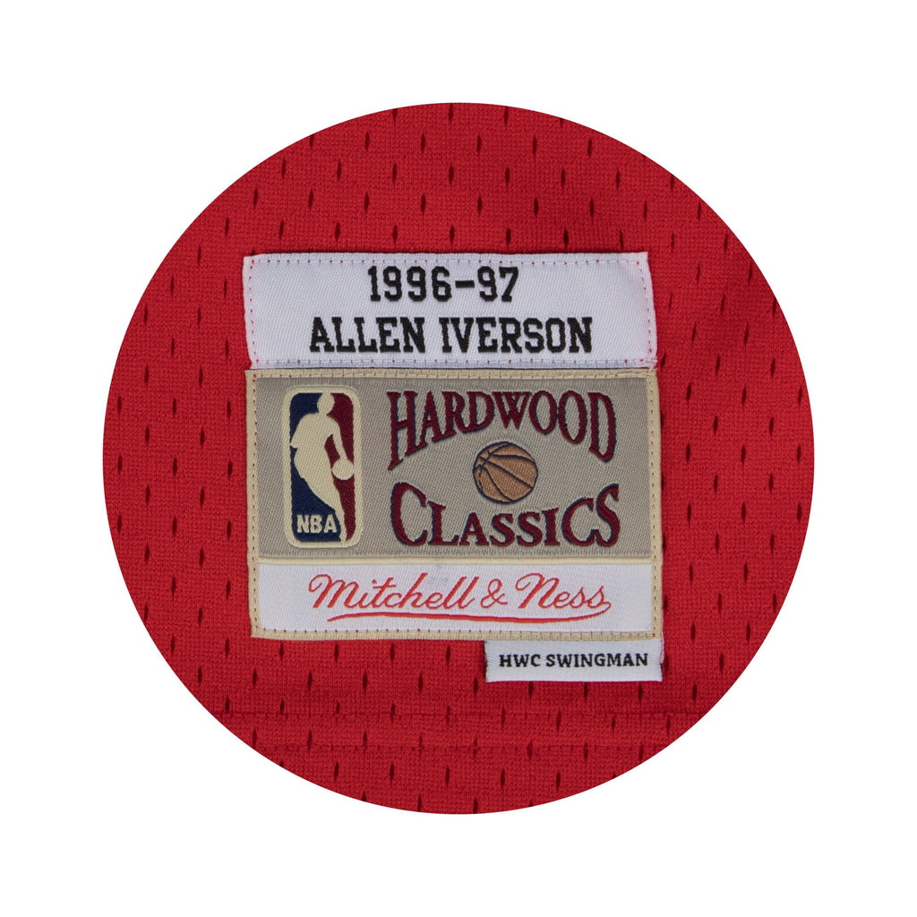 Philadelphia 76ers Mitchell & Ness Swingman Jersey Road Allen Iverson 1996-97 NBA Team Jersey Basketball Fan Apparel