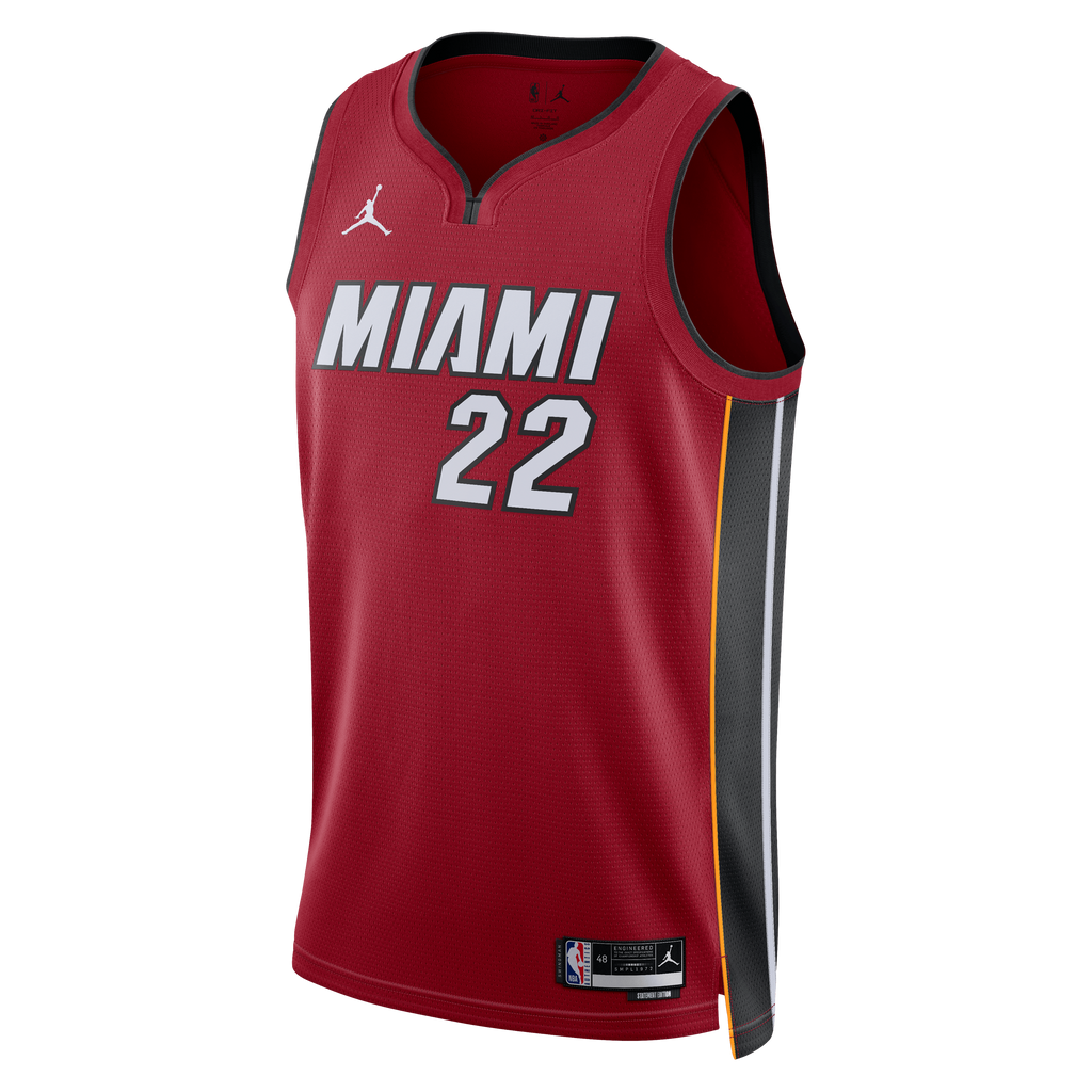 Miami Heat Jordan Brand Statement Edition Swingman Jersey - Red - Andrew Wiggins - Unisex NBA Team Jersey Basketball Fan Apparel
