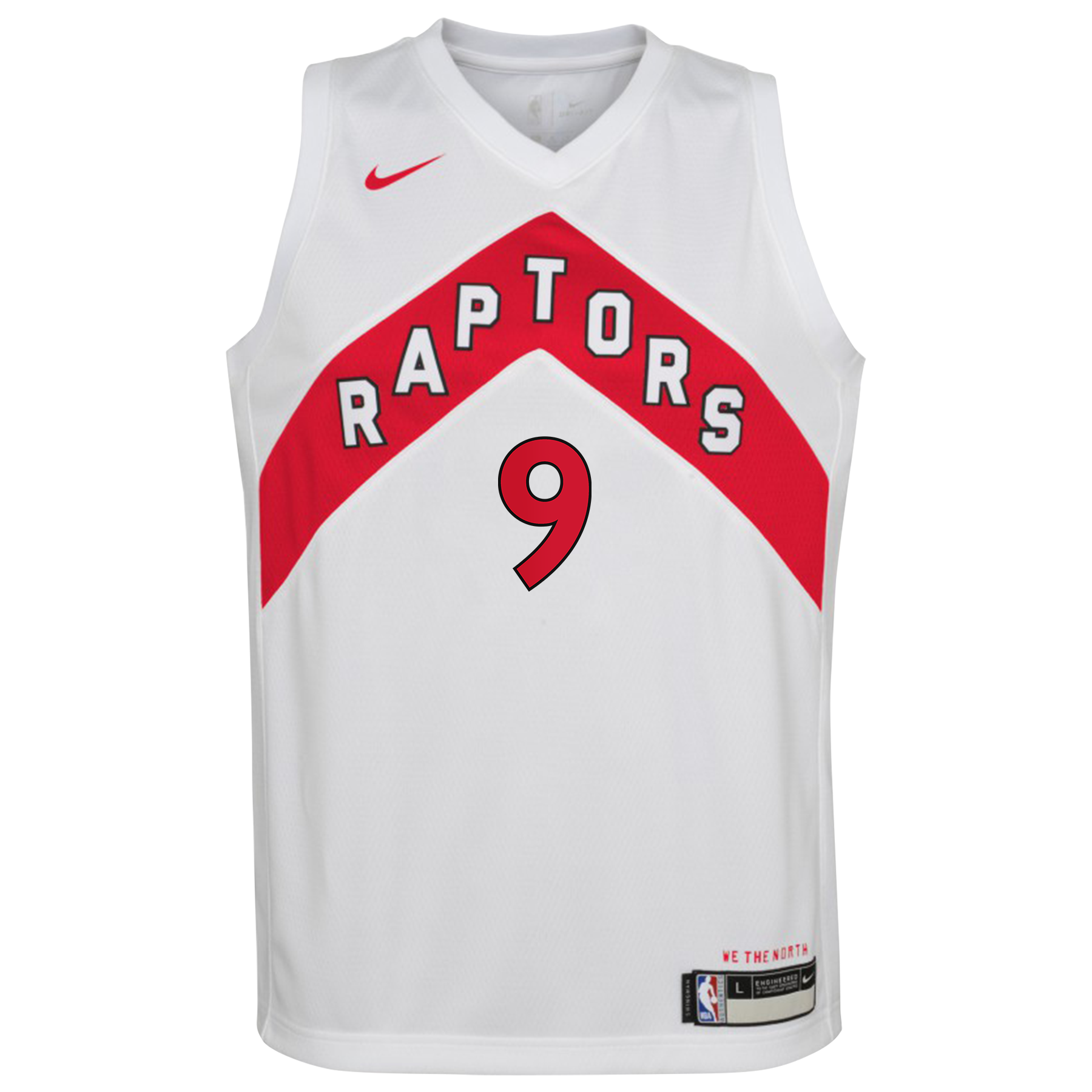Toronto Raptors Nike Association Edition Swingman Jersey - White - RJ Barrett - Youth NBA Team Jersey Basketball Fan Apparel