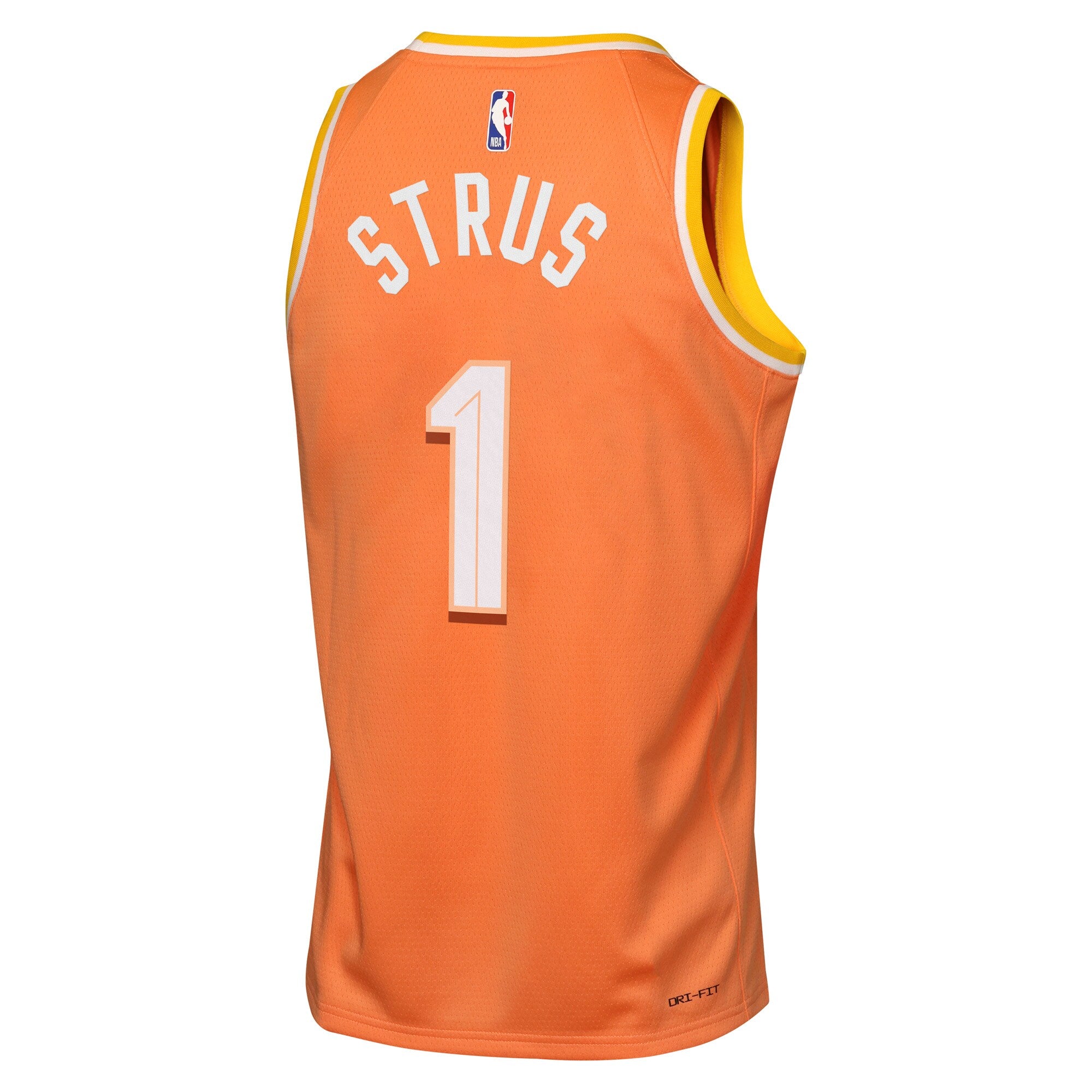Cleveland Cavaliers Nike 2025/26 City Edition Swingman Jersey - Orange - Max Strus - Youth NBA Team Jersey Basketball Fan Apparel