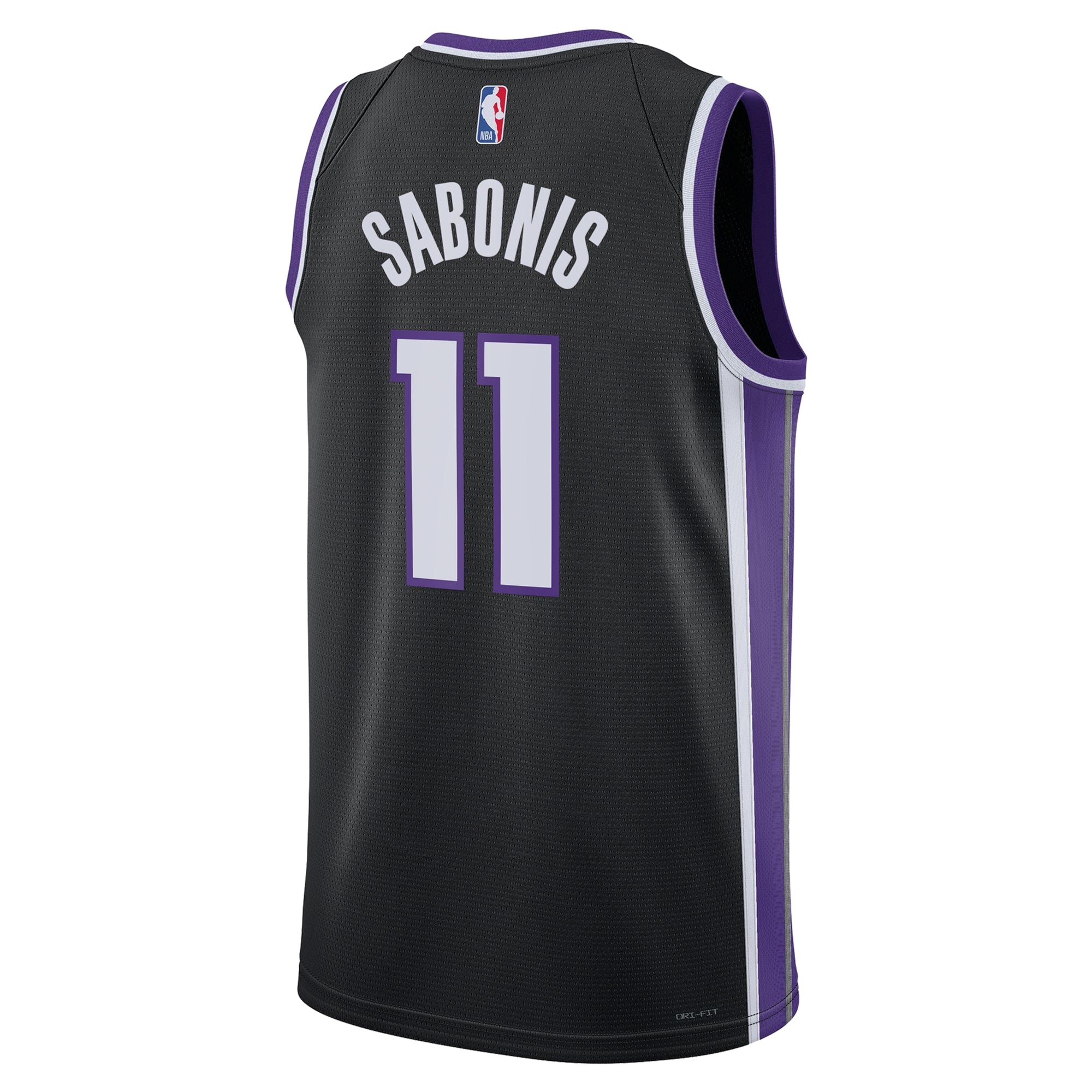 Sacramento Kings Nike Icon Edition Swingman Jersey - Black - Domantas Sabonis - Unisex NBA Team Jersey Basketball Fan Apparel