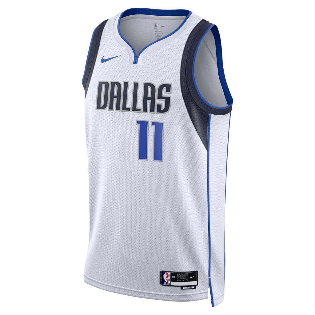Dallas Mavericks Nike Association Edition Swingman Jersey - White - Kyrie Irving - Unisex NBA Team Jersey Basketball Fan Apparel