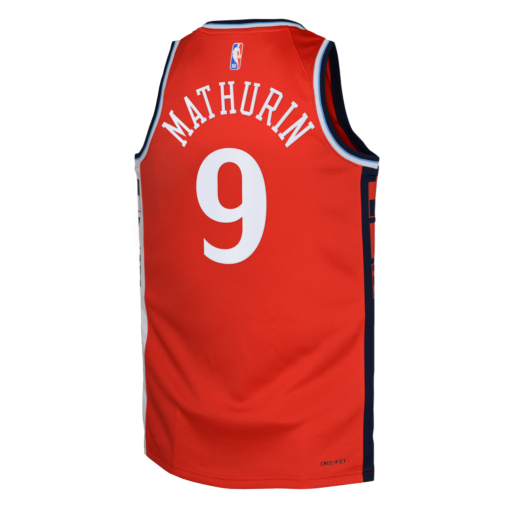 LA Clippers Jordan Brand Statement Edition Swingman Jersey - Red - Bennedict Mathurin - Youth NBA Team Jersey Basketball Fan Apparel