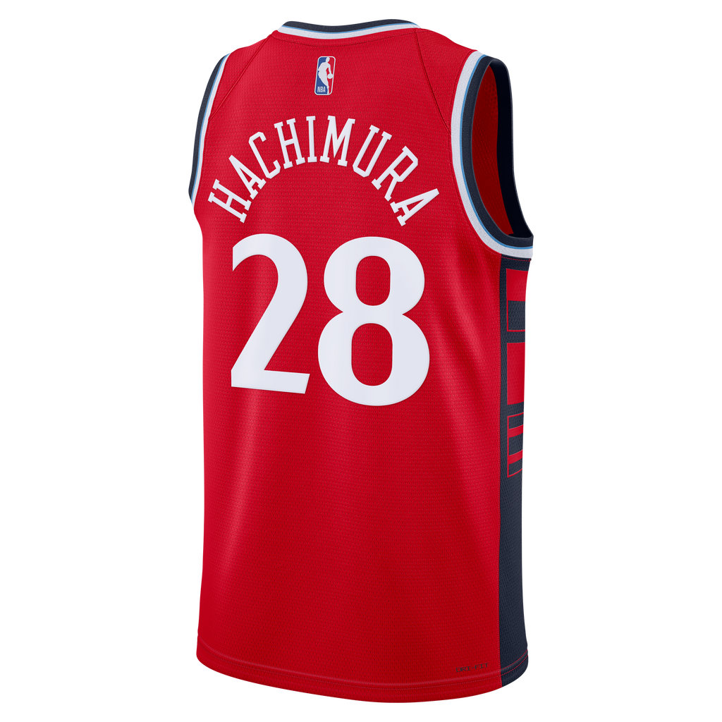 LA Clippers Jordan Brand Statement Edition Swingman Jersey - Red - Rui Hachimura - Men's NBA Team Jersey Basketball Fan Apparel