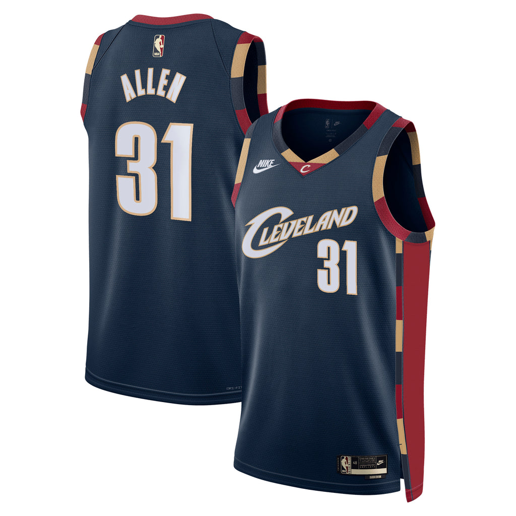 Cleveland Cavaliers Nike Classic Edition Jersey - Navy - Jarrett Allen - Unisex NBA Team Jersey Basketball Fan Apparel