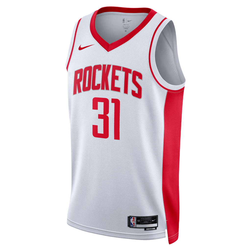 Houston Rockets Nike Association Edition Swingman Jersey - White - Bogdan Bogdanović - Unisex NBA Team Jersey Basketball Fan Apparel