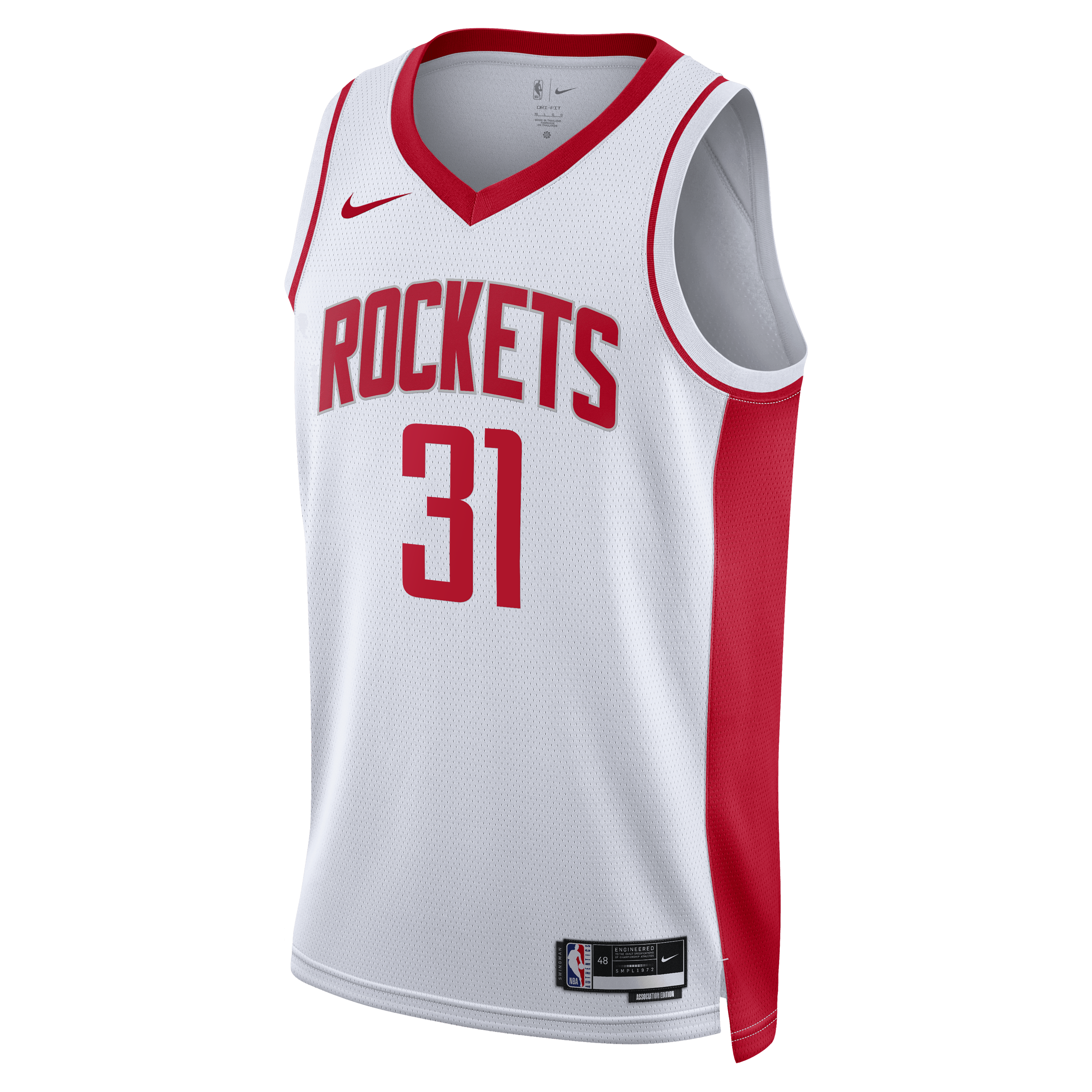 Houston Rockets Nike Association Edition Swingman Jersey - White - Bogdan Bogdanović - Unisex NBA Team Jersey Basketball Fan Apparel