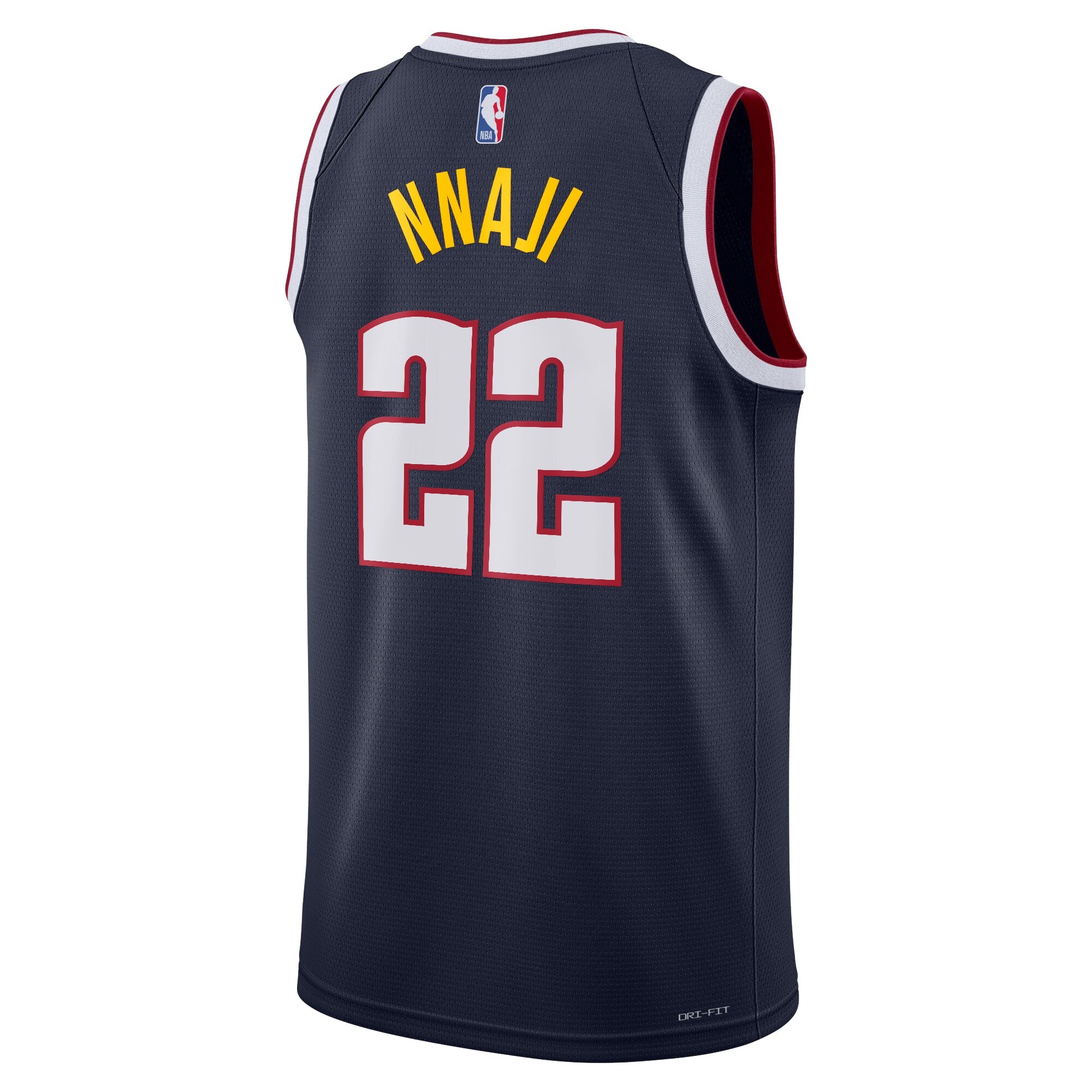 Denver Nuggets Nike Icon Swingman Jersey - Navy - Zeke Nnaji - Youth NBA Team Jersey Basketball Fan Apparel
