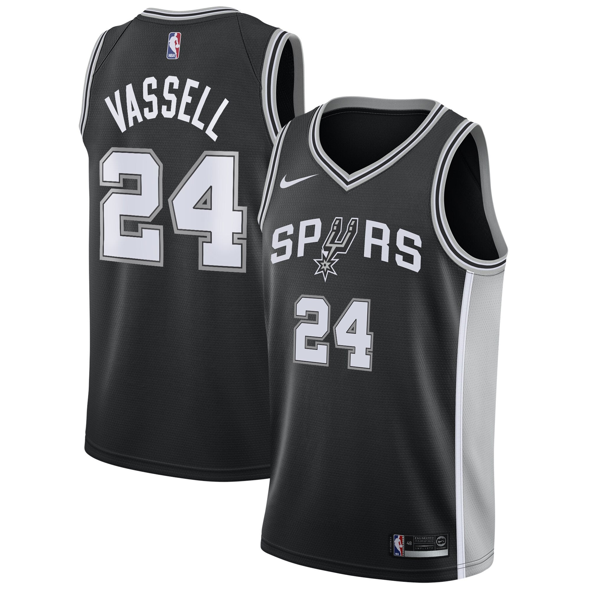 San Antonio Spurs Nike Icon Jersey - Devin Vassell - Unisex NBA Team Jersey Basketball Fan Apparel