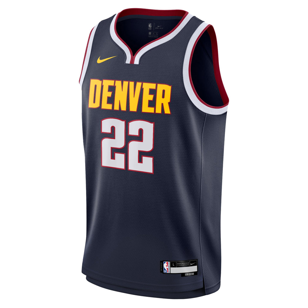Denver Nuggets Nike Icon Swingman Jersey - Navy - Zeke Nnaji - Youth NBA Team Jersey Basketball Fan Apparel