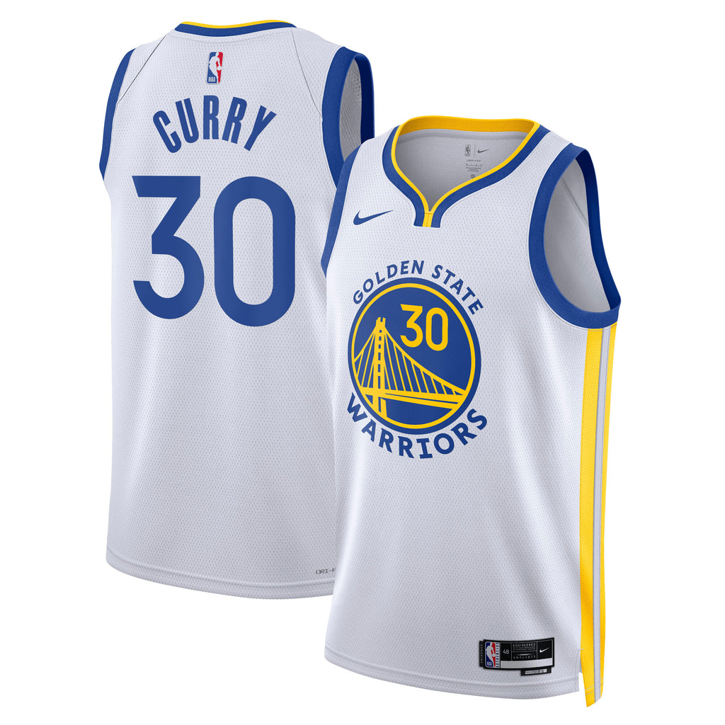 Golden State Warriors Nike Association Swingman Jersey - Stephen Curry - Unisex NBA Team Jersey Basketball Fan Apparel