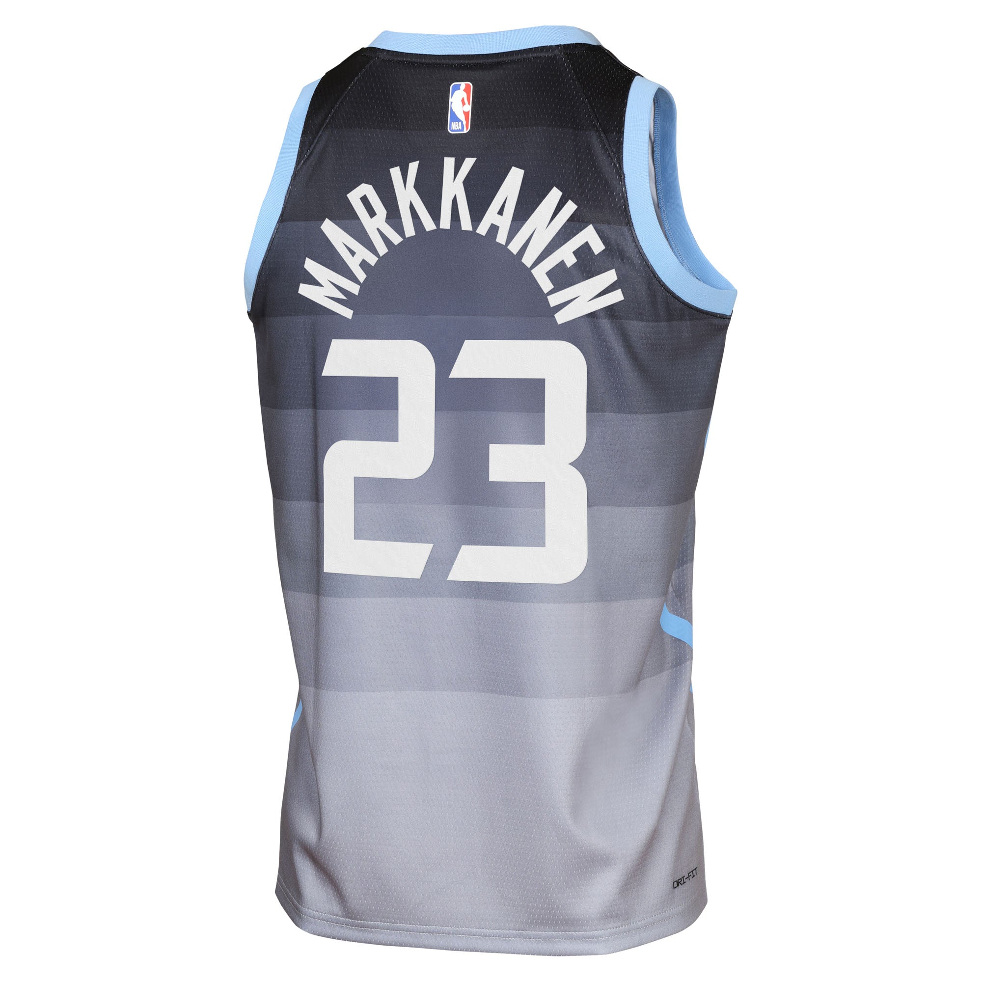 Utah Jazz Nike 2025/26 City Edition Swingman Jersey - Gray - Lauri Markkanen - Youth NBA Team Jersey Basketball Fan Apparel