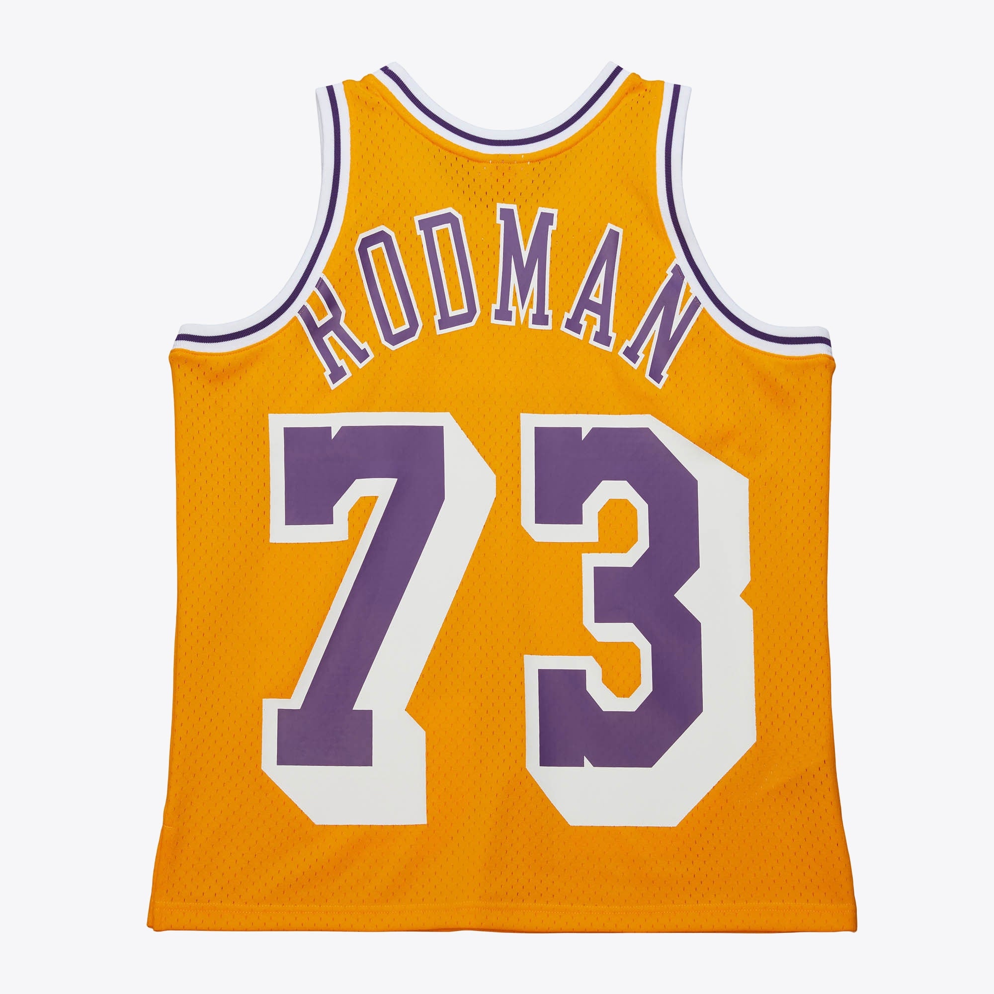 Los Angeles Lakers Mitchell & Ness Maxxed Out Jersey 1998 Dennis Rodman NBA Team Jersey Basketball Fan Apparel